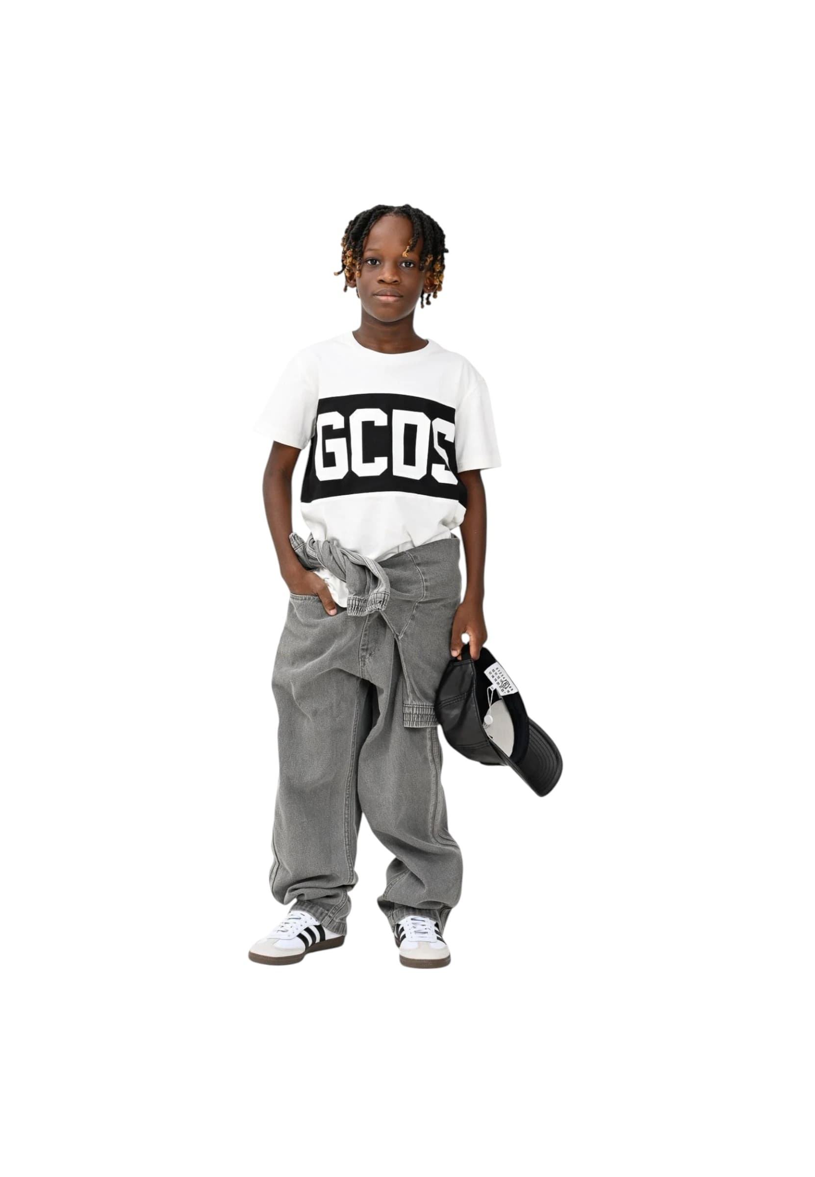 GCDS T-shirt Bambino  2329JF1_BIANCO - 3