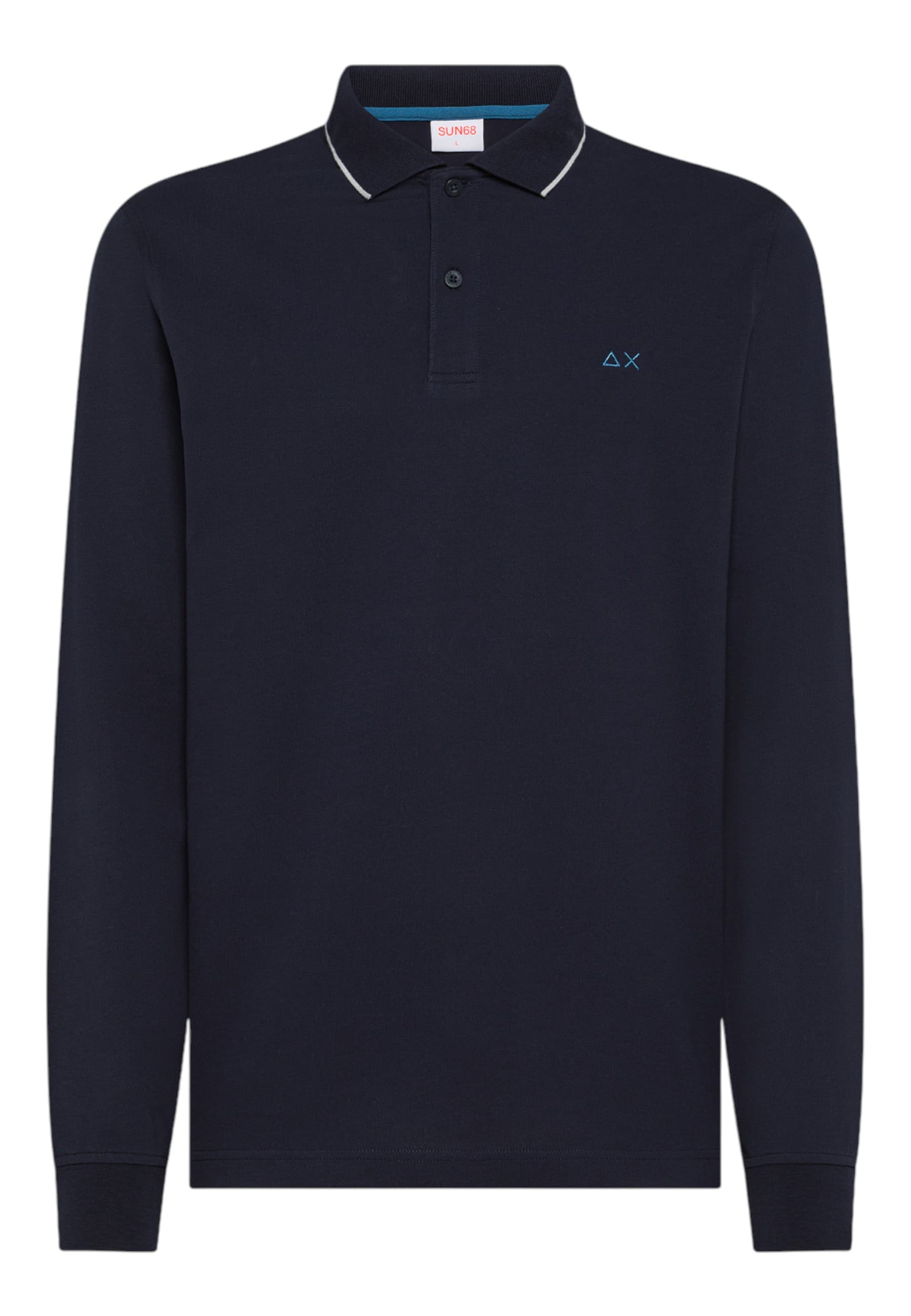 SUN68 Polo Uomo Sun68 A45102/07 NAVY - 2
