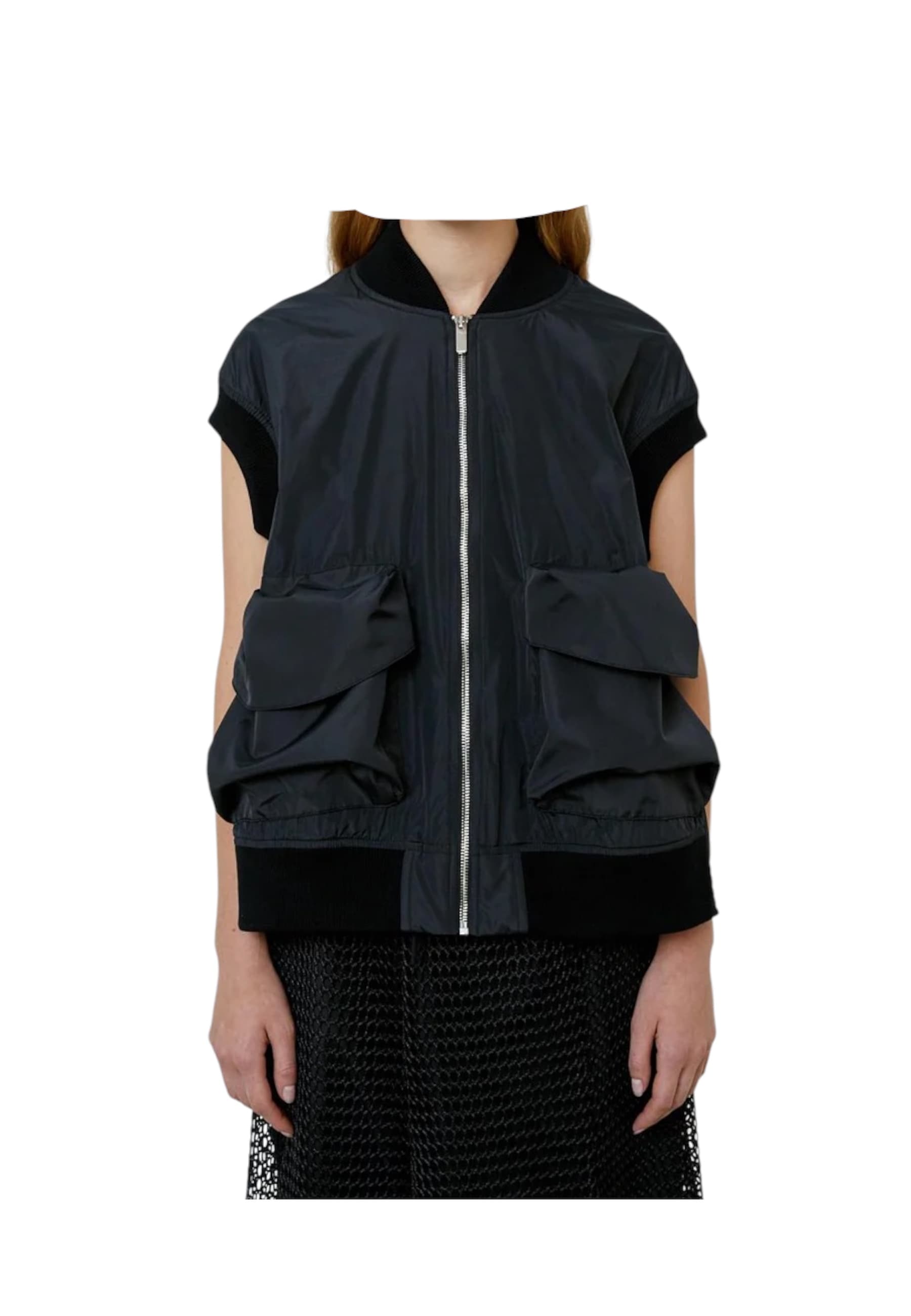MEIMEIJ Gilet impermeabile Donna  con tasconi - 3