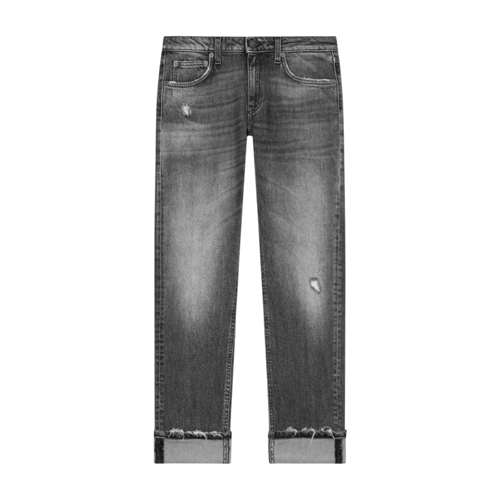 DONDUP pantaloni donna dondup - pantalone coco - grigio - 4