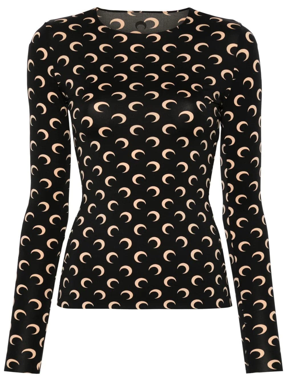 MARINE SERRE Marine Serre - Top Nero da Donna - 6