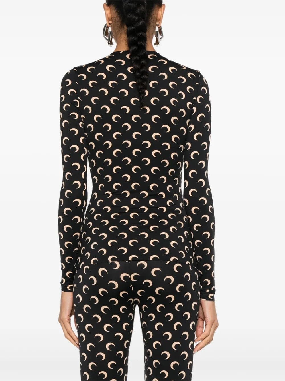 MARINE SERRE Marine Serre - Top Nero da Donna - 2