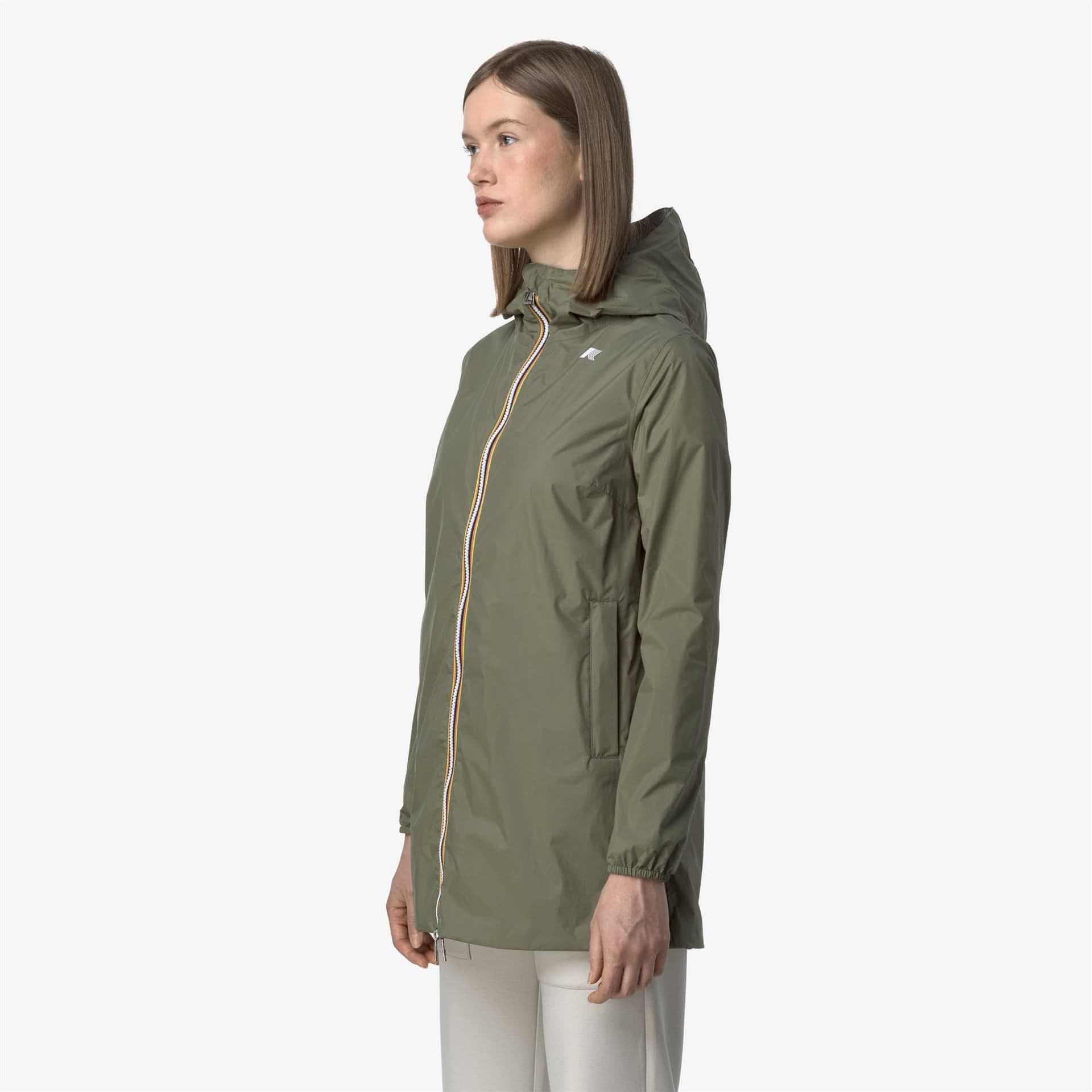 K-Way SOPHIE PLUS.2 DOUBLE Donna k-way K7123MW-AZU Verde - 3