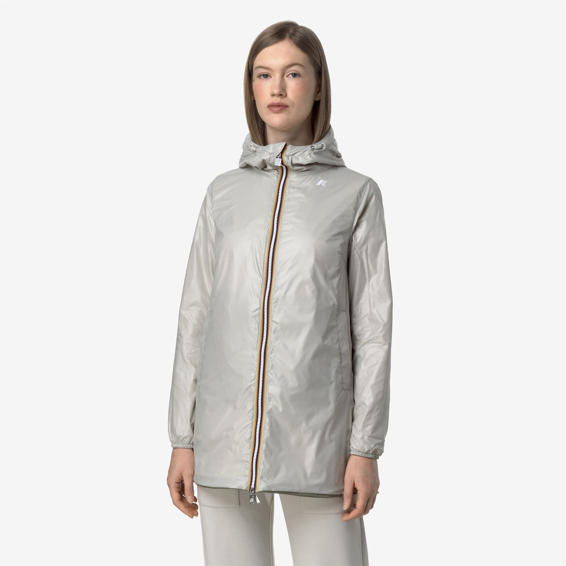 K-Way SOPHIE PLUS.2 DOUBLE Donna k-way K7123MW-AZU Verde - 4