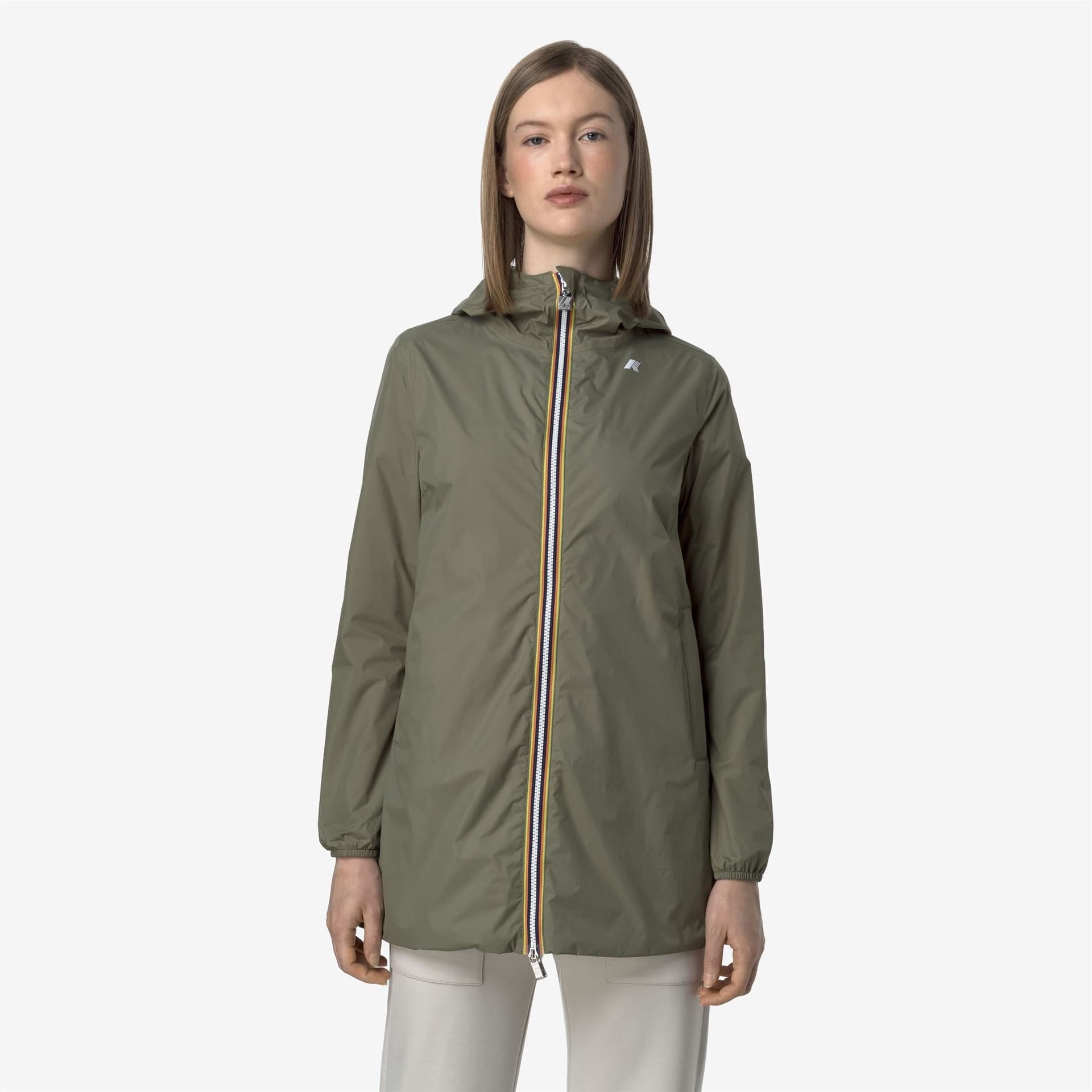 K-Way SOPHIE PLUS.2 DOUBLE Donna k-way K7123MW-AZU Verde - 5
