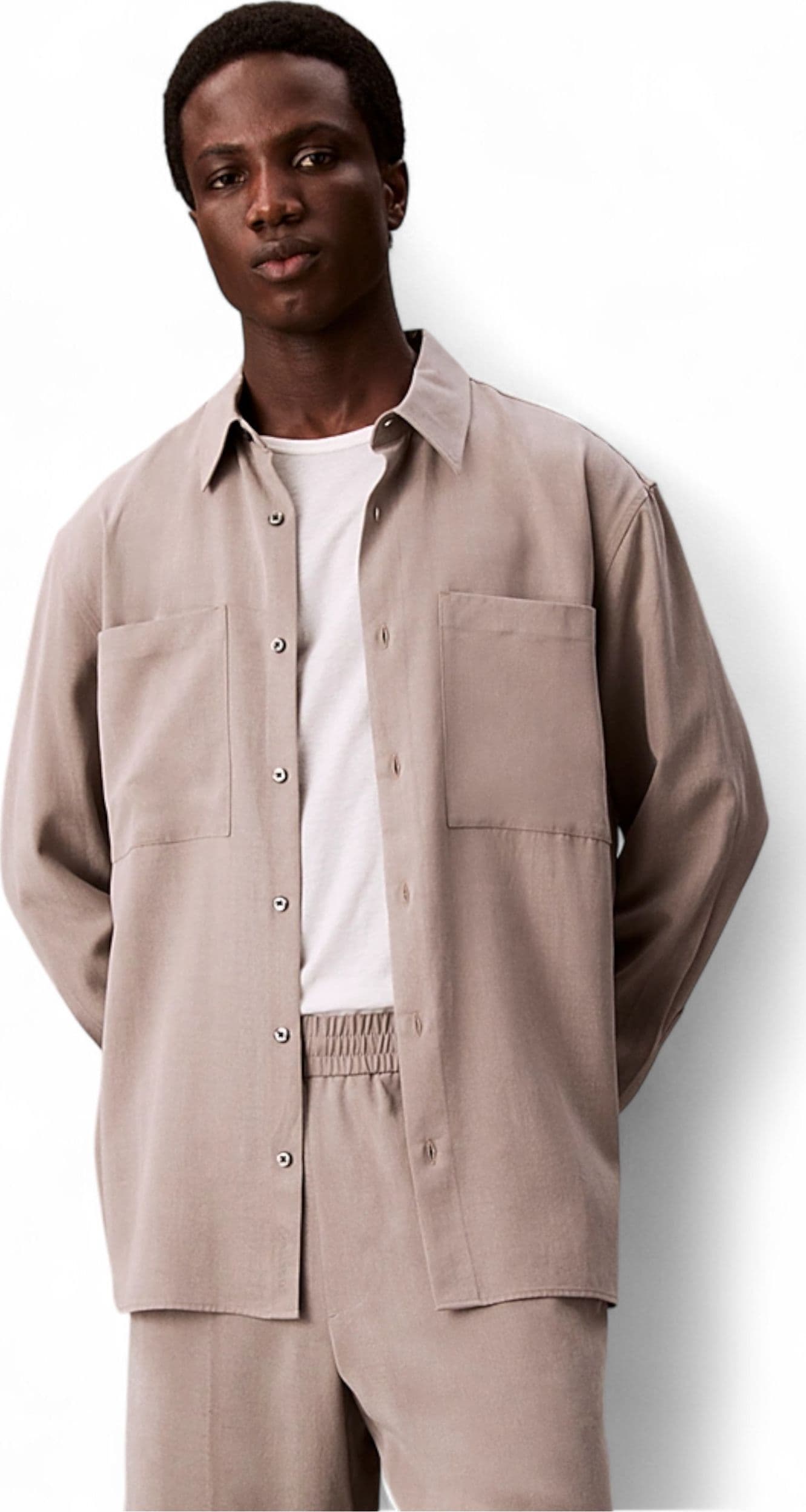 calvin klein Camicia Uomo Calvin Klein LV04LC109G PFP - 2