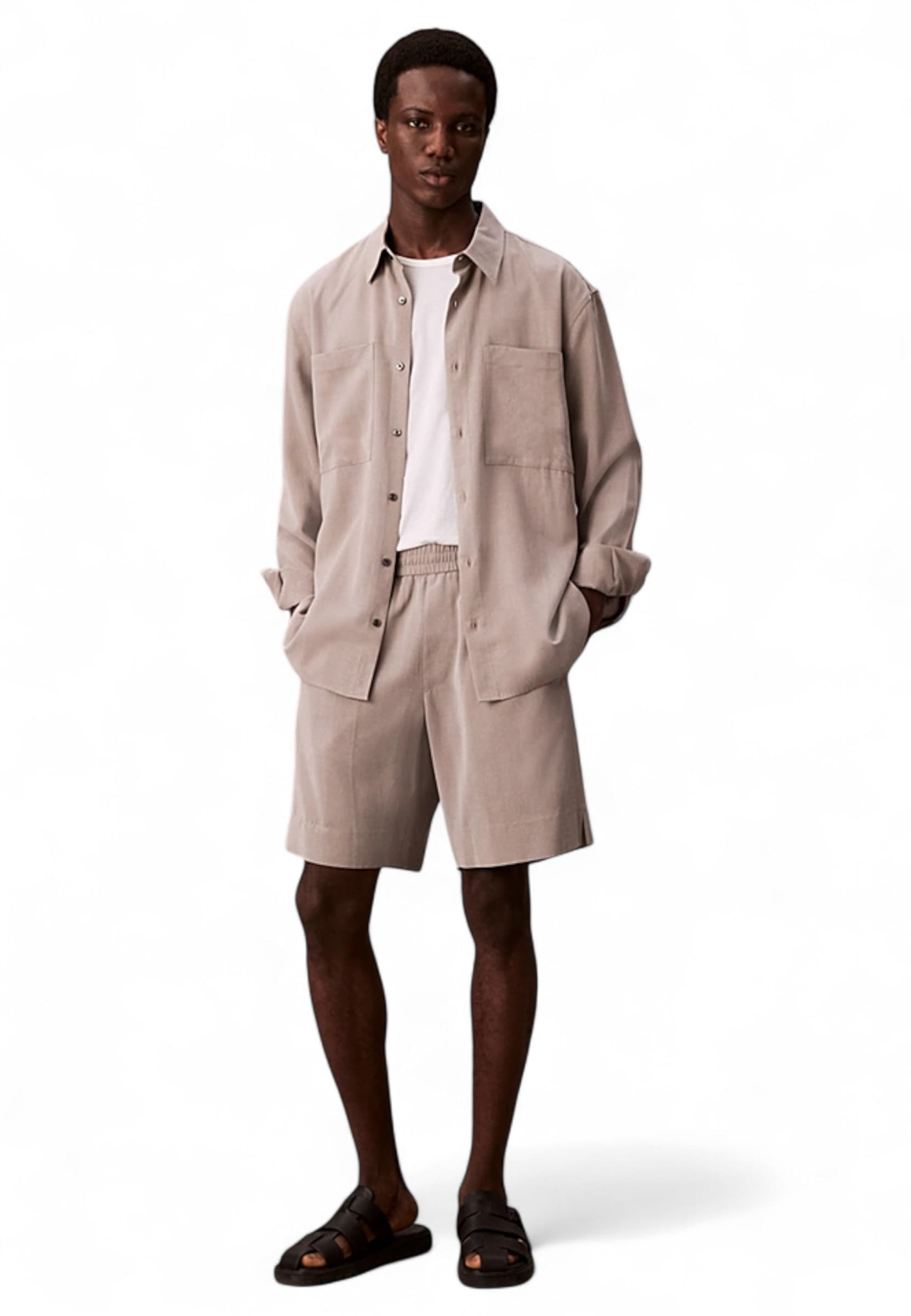 calvin klein Camicia Uomo Calvin Klein LV04LC109G PFP - 4