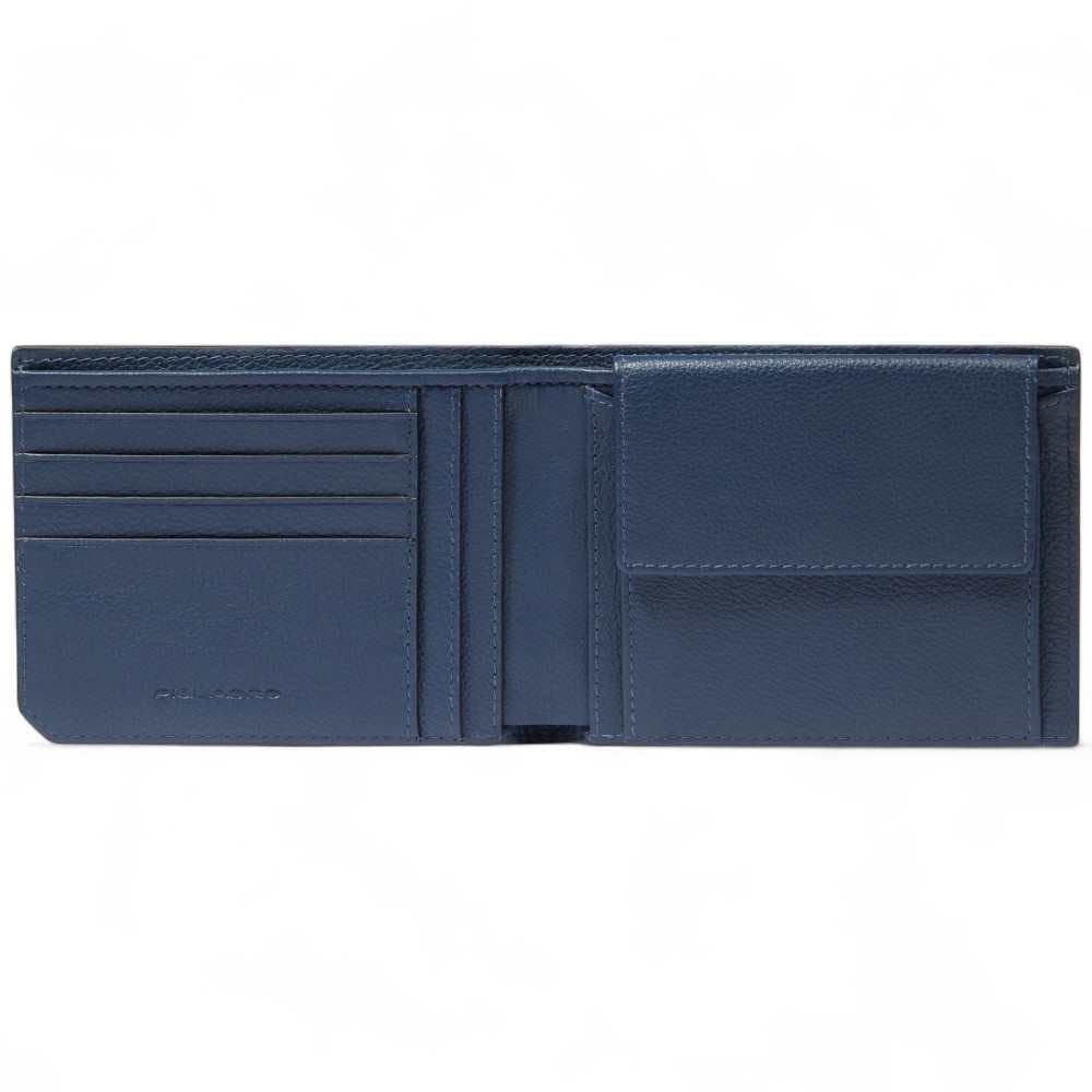 PIQUADRO Piquadro Portafoglio W137 Uomo Pelle Blu - PU257W137R-BLU - 8