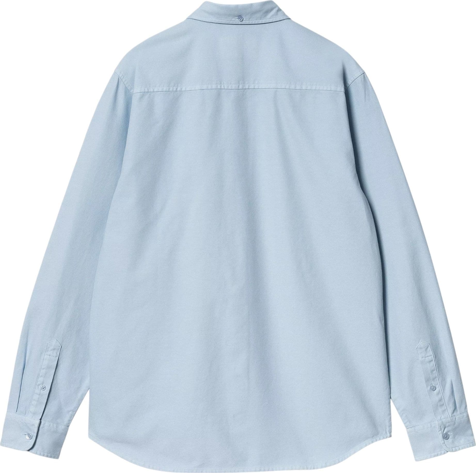 CARHARTT WIP carhartt wip l/s bolton shirt - air sky garment dyed - 5