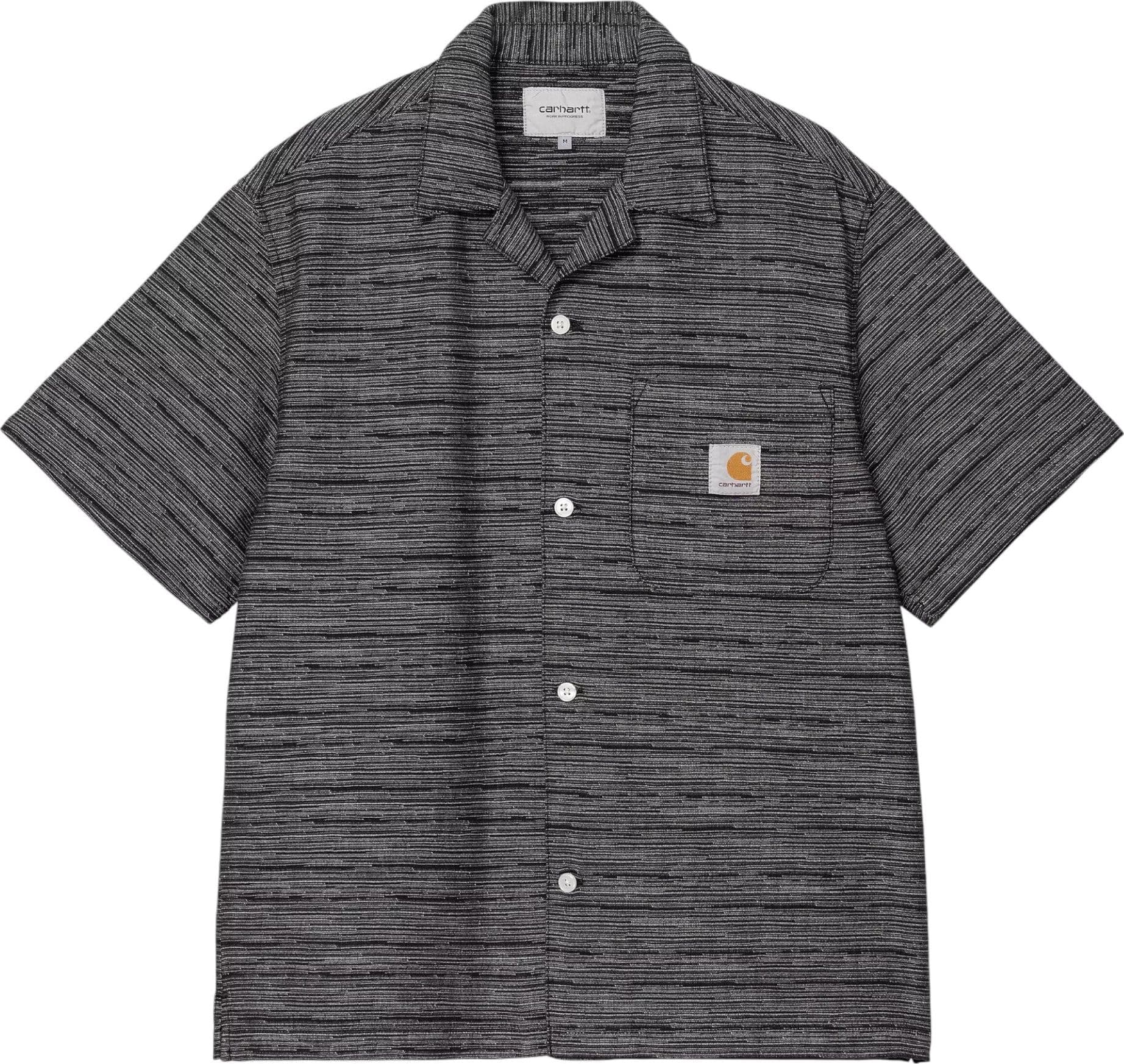 CARHARTT WIP carhartt wip s/s gellar shirt - gellar stripe / black