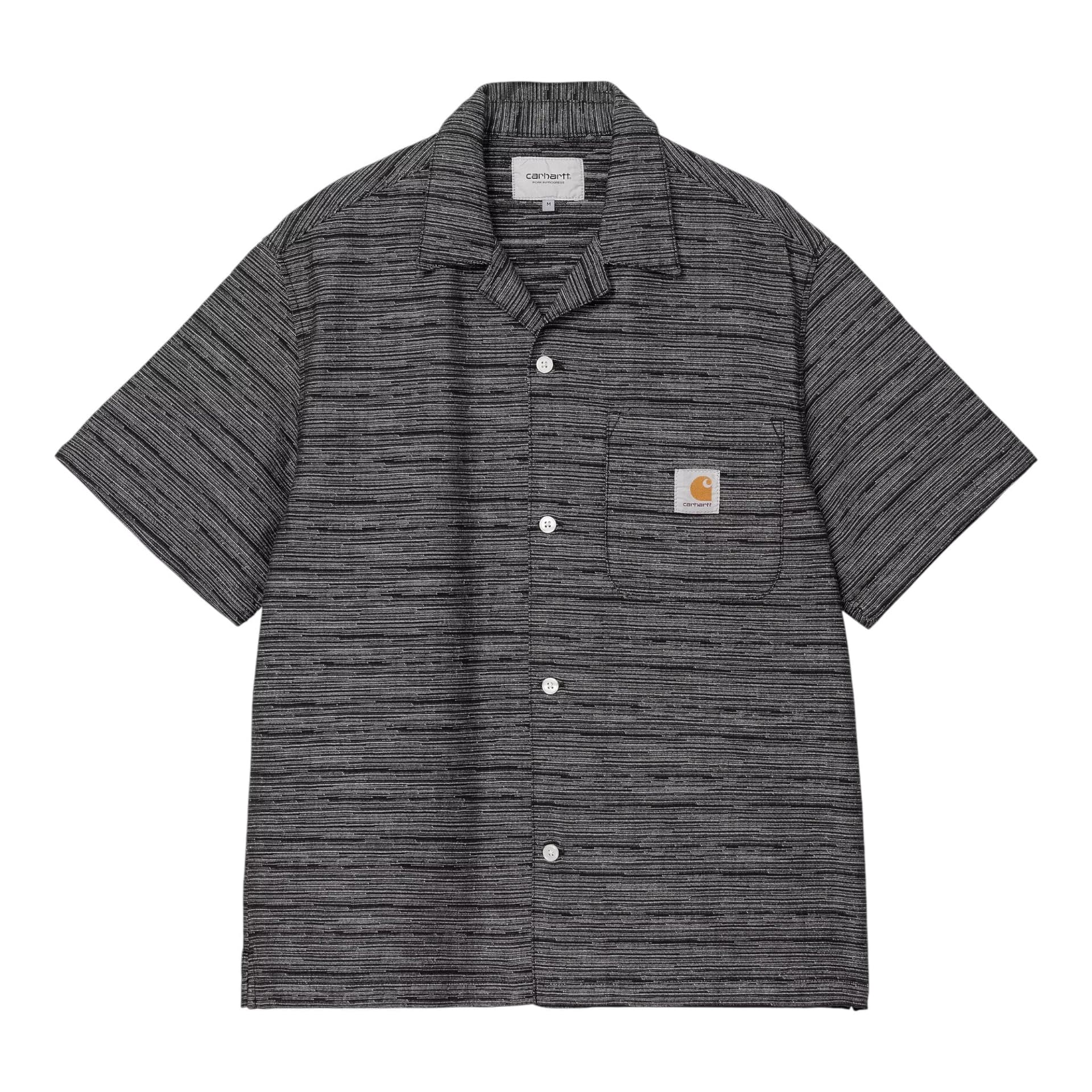 CARHARTT WIP carhartt wip s/s gellar shirt - gellar stripe / black - 6
