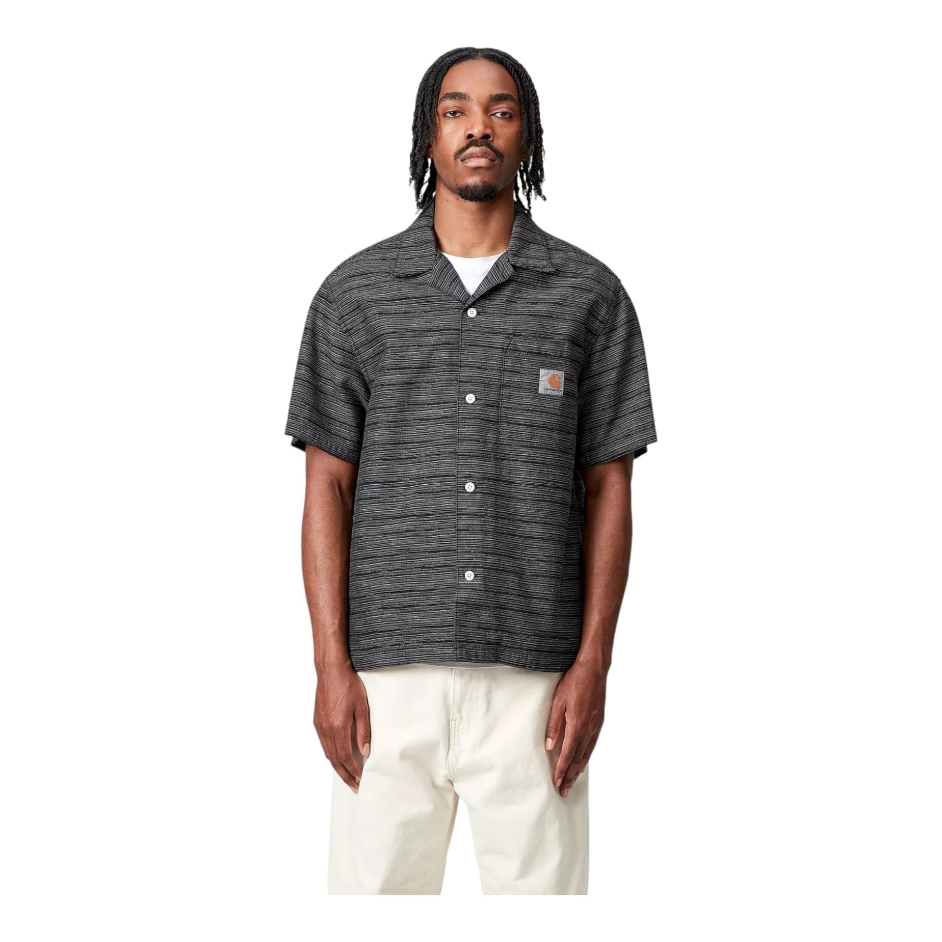 CARHARTT WIP carhartt wip s/s gellar shirt - gellar stripe / black - 2
