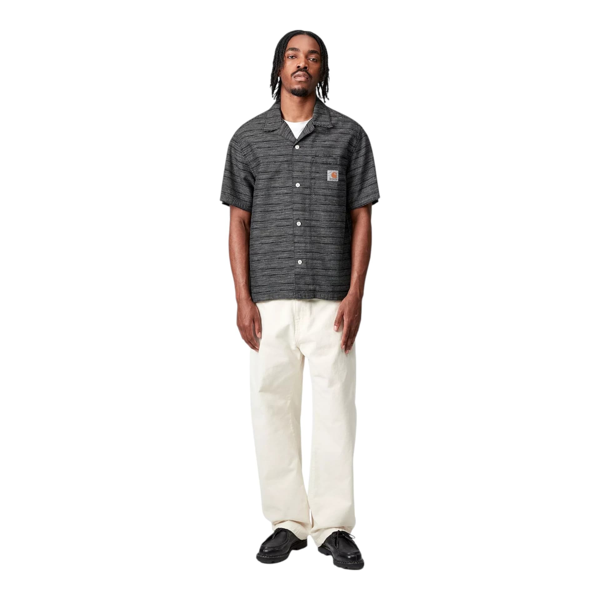 CARHARTT WIP carhartt wip s/s gellar shirt - gellar stripe / black - 3