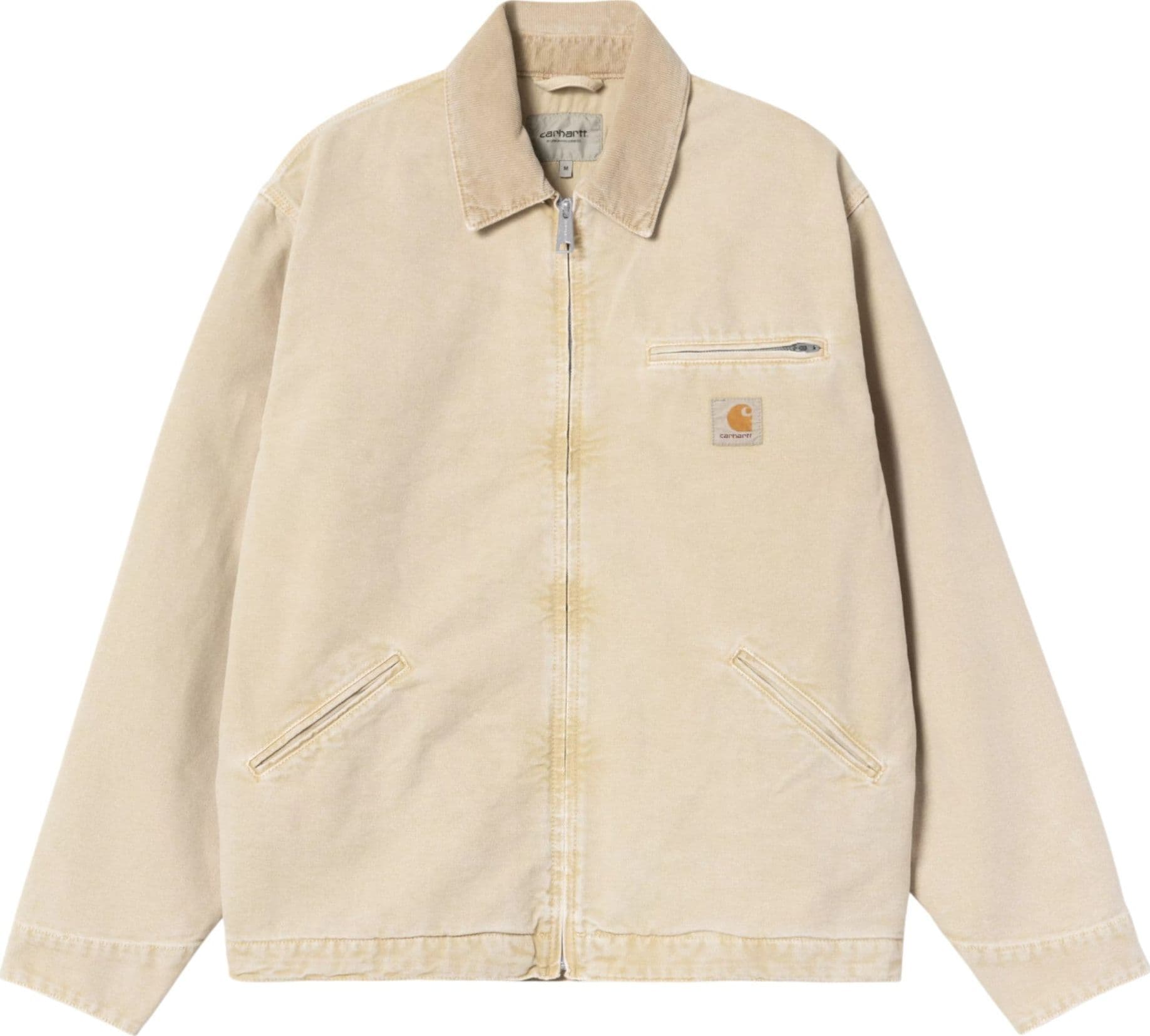 CARHARTT WIP giacca carhartt wip og detroit jacket - dusty h brown chalk wash – BEIGE