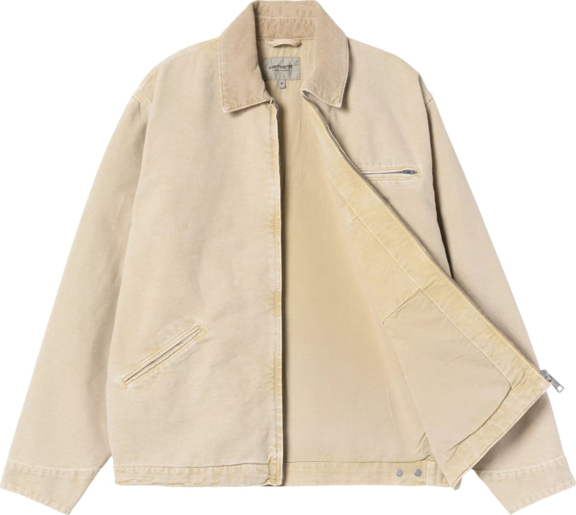 CARHARTT WIP giacca carhartt wip og detroit jacket - dusty h brown chalk wash - 3