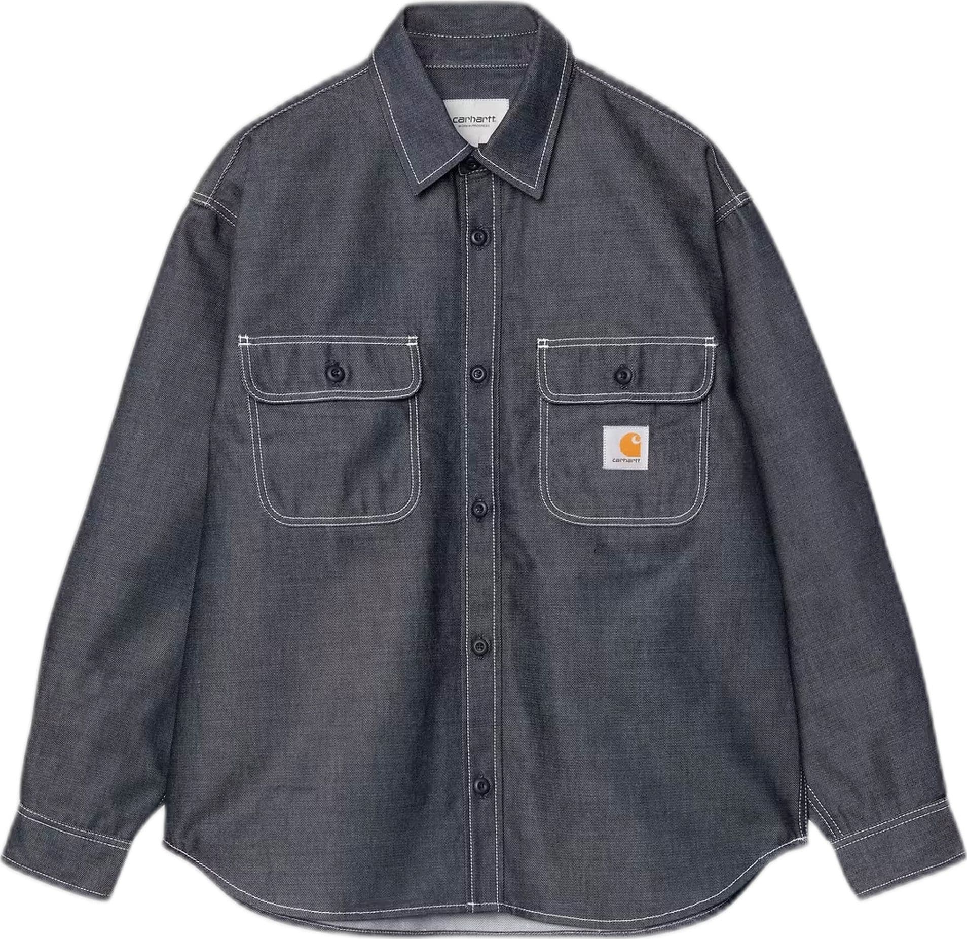 CARHARTT WIP camicia carhartt wip og tigan shirt jacket - blue rigid