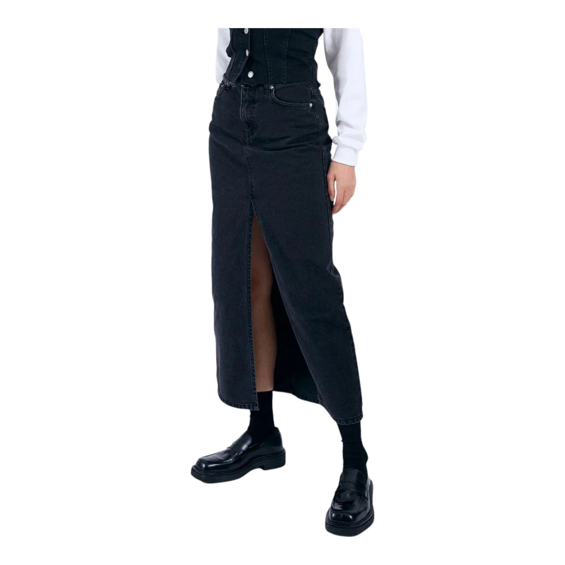 DRDENIM gonna dr.denim myra skirt - black used - 5