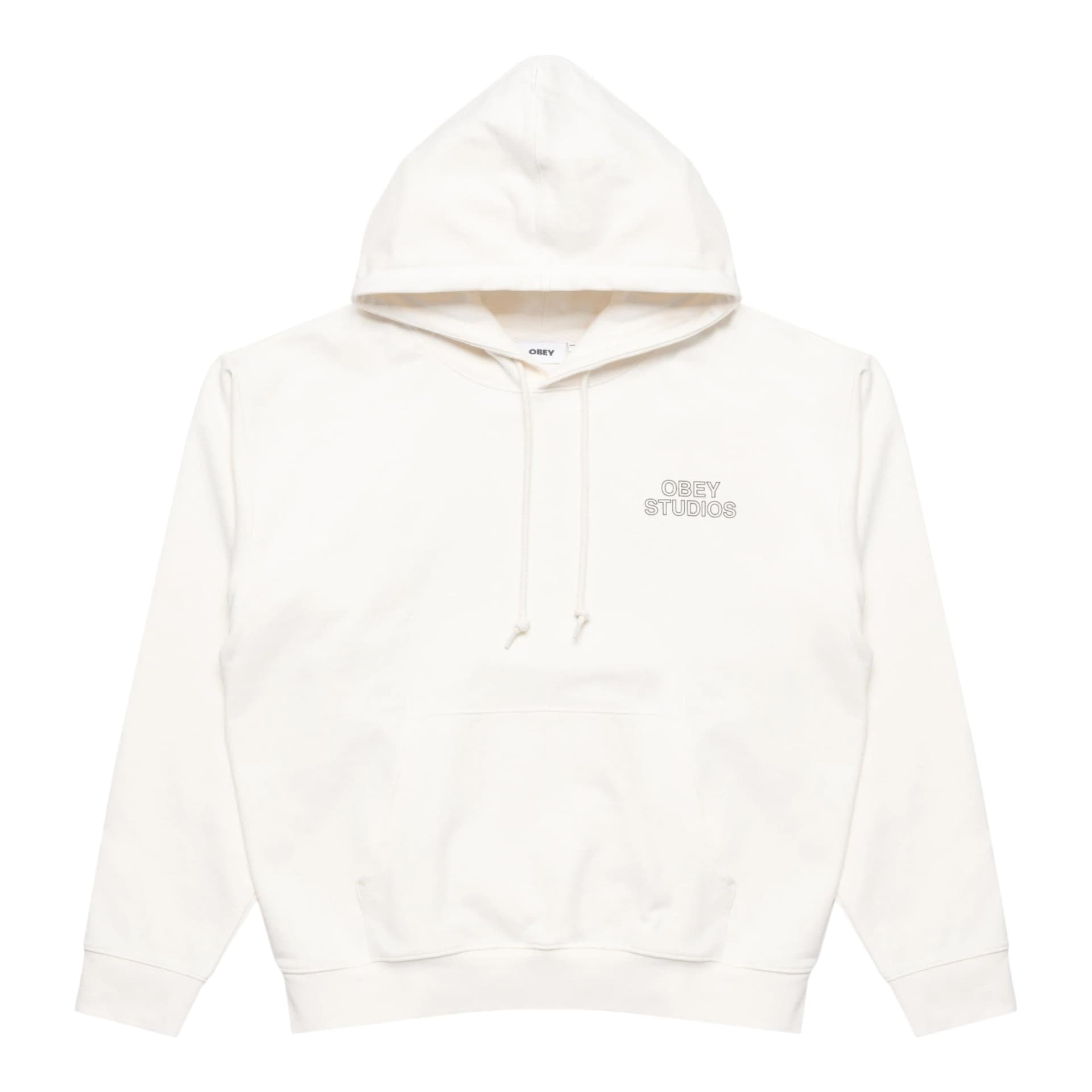 OBEY felpa obey studios palette fleece - unbleached - 3