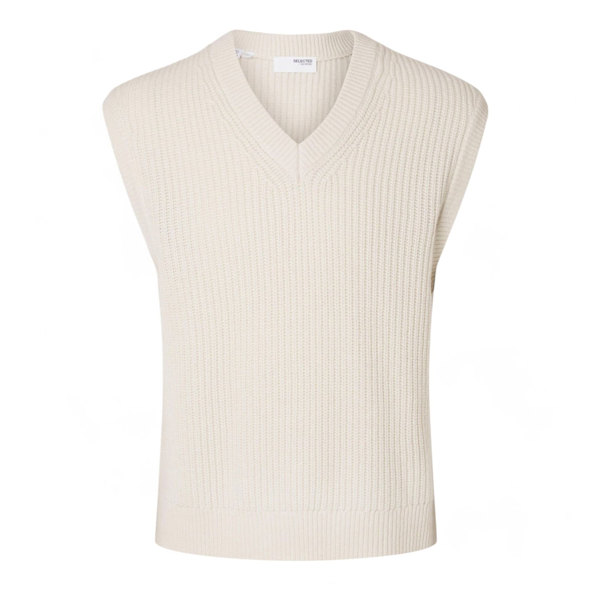 SELECTED HOMME selected homme slhland sl knit relaxed waistcoat - 7