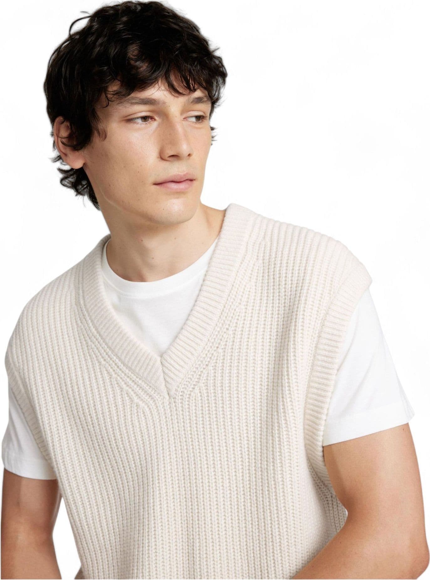 SELECTED HOMME selected homme slhland sl knit relaxed waistcoat - 6