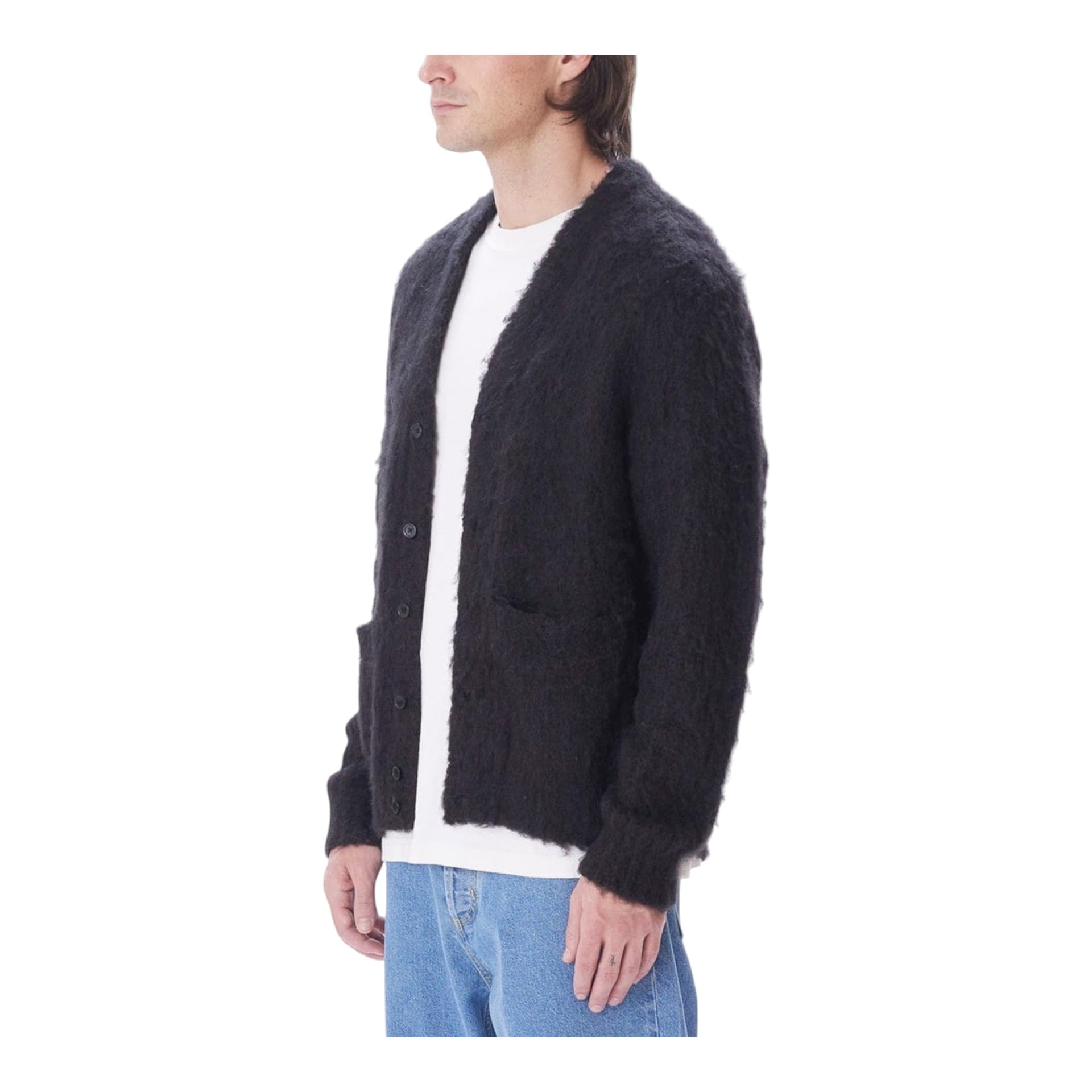 OBEY cardigan obey patron cardigan - black - 3
