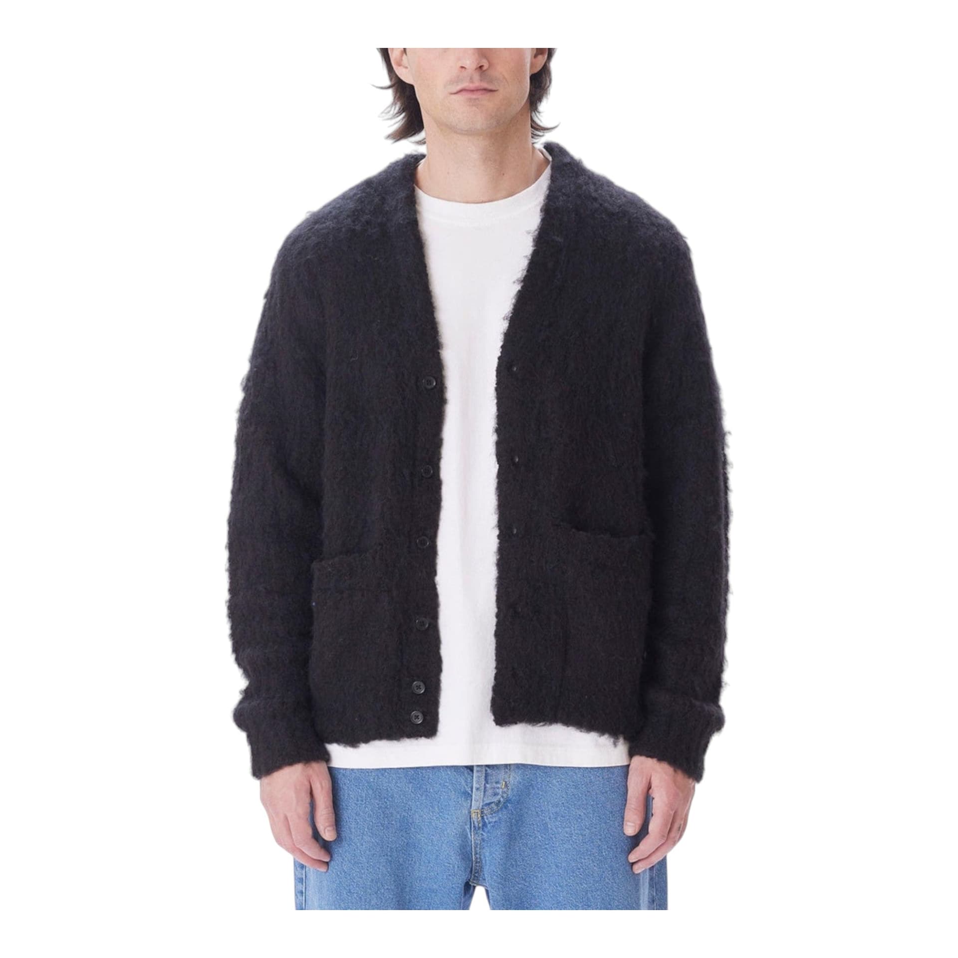 OBEY cardigan obey patron cardigan - black - 4