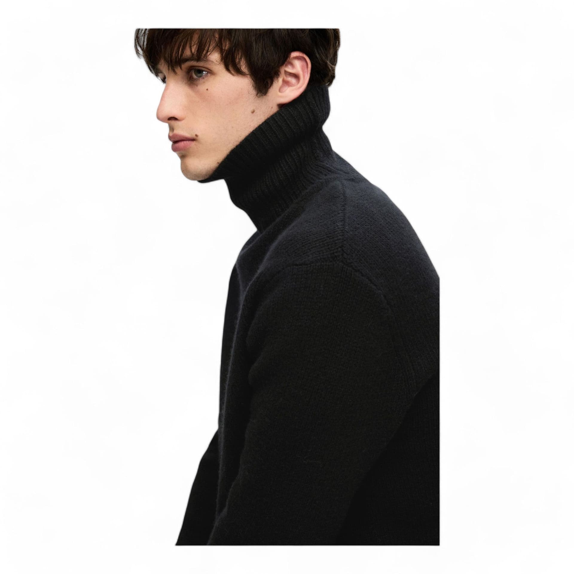 SELECTED HOMME selected homme slhcody ls knit relaxed roll neck - 6