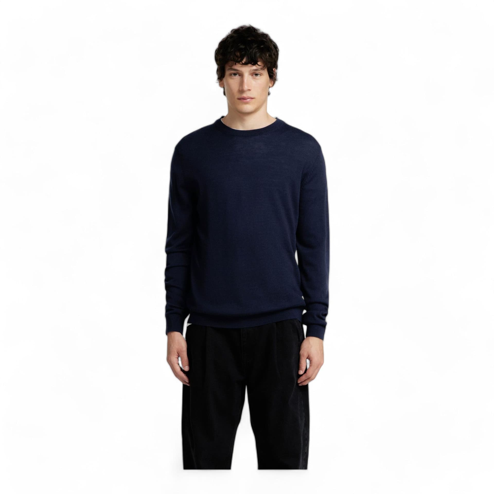 SELECTED HOMME selected homme slhtray ls knit merino roll neck noos - 2