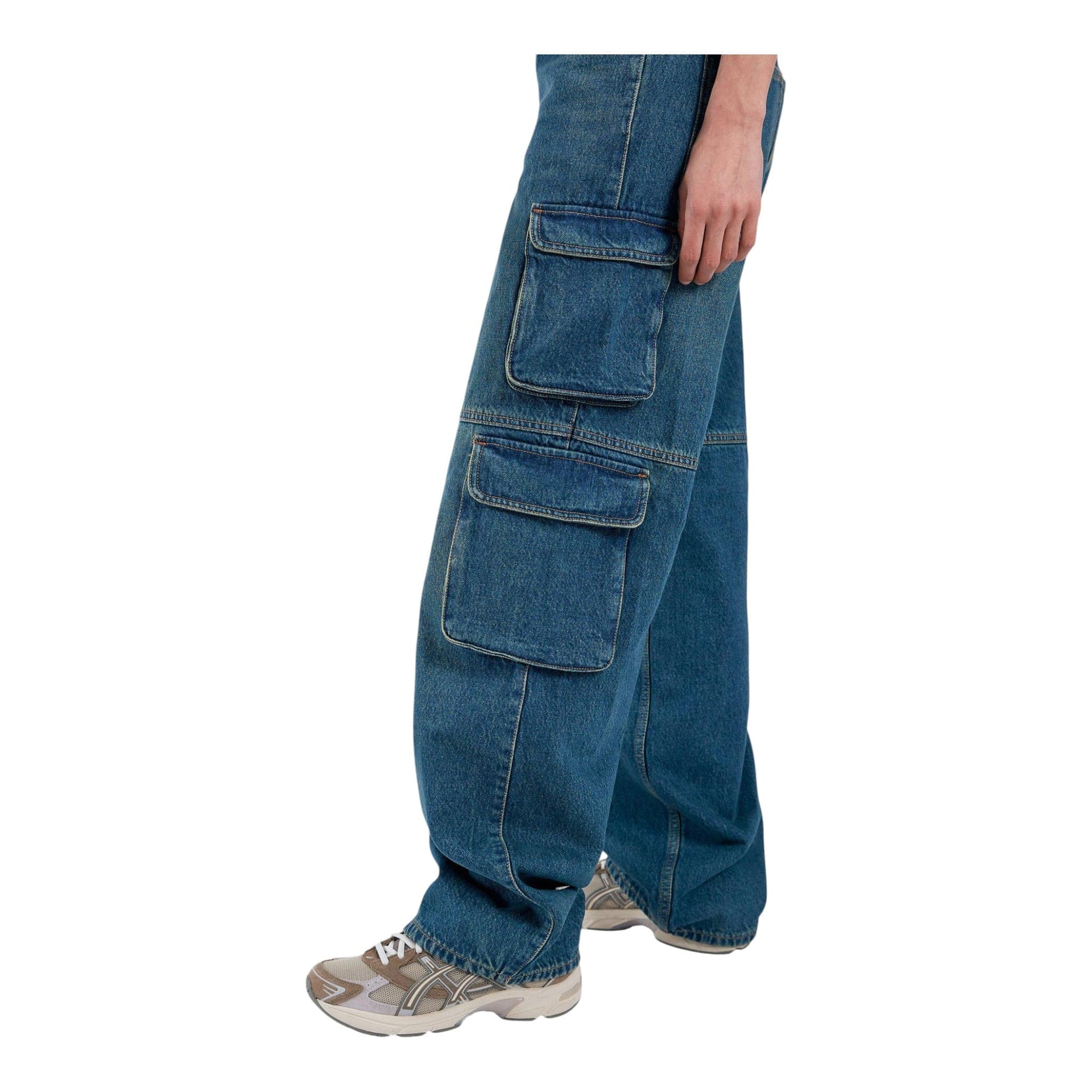 DRDENIM jeans dr denim hill multi cargo - blu stream mid greenish - 2
