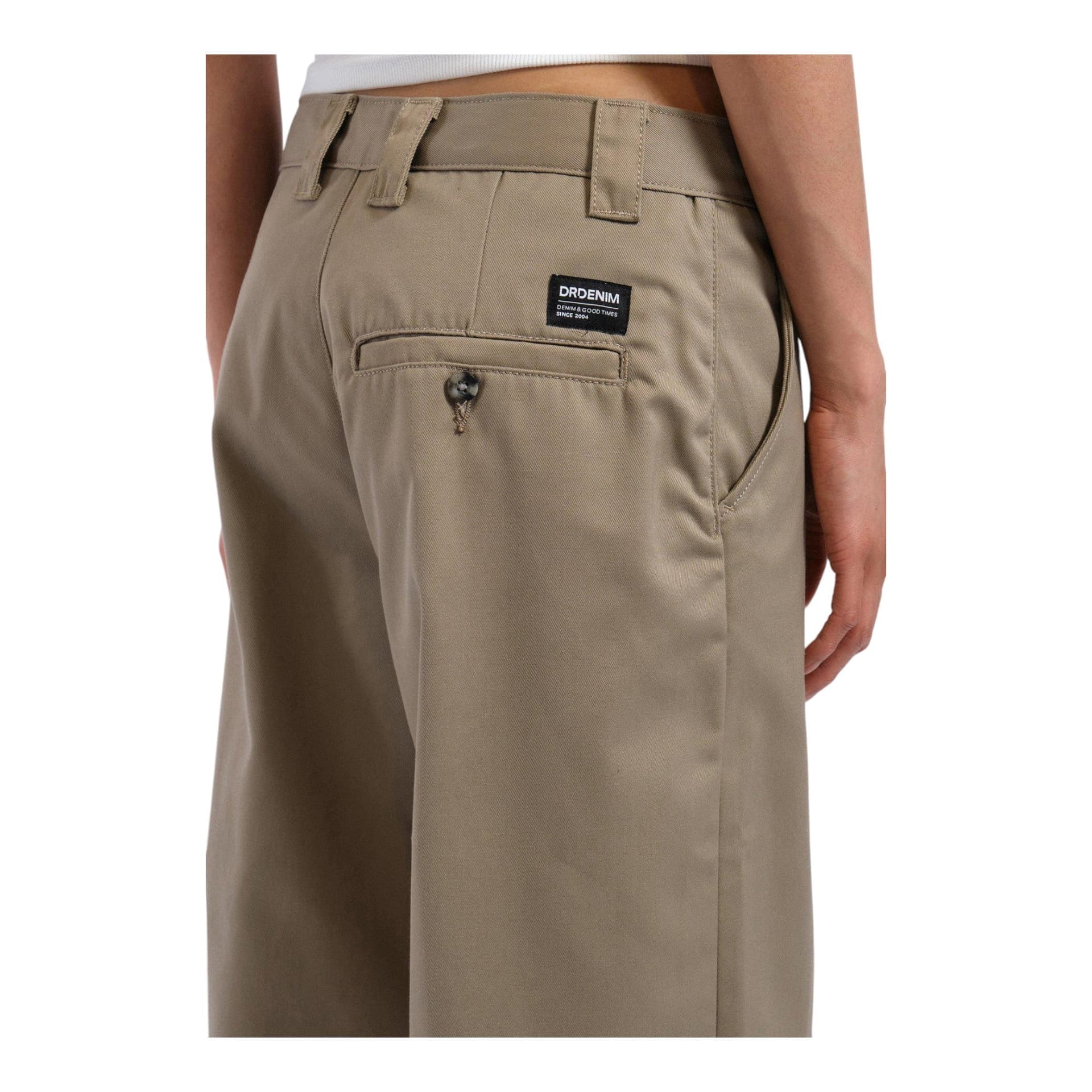 DRDENIM pantalone dr.denim hill - khaki - 3