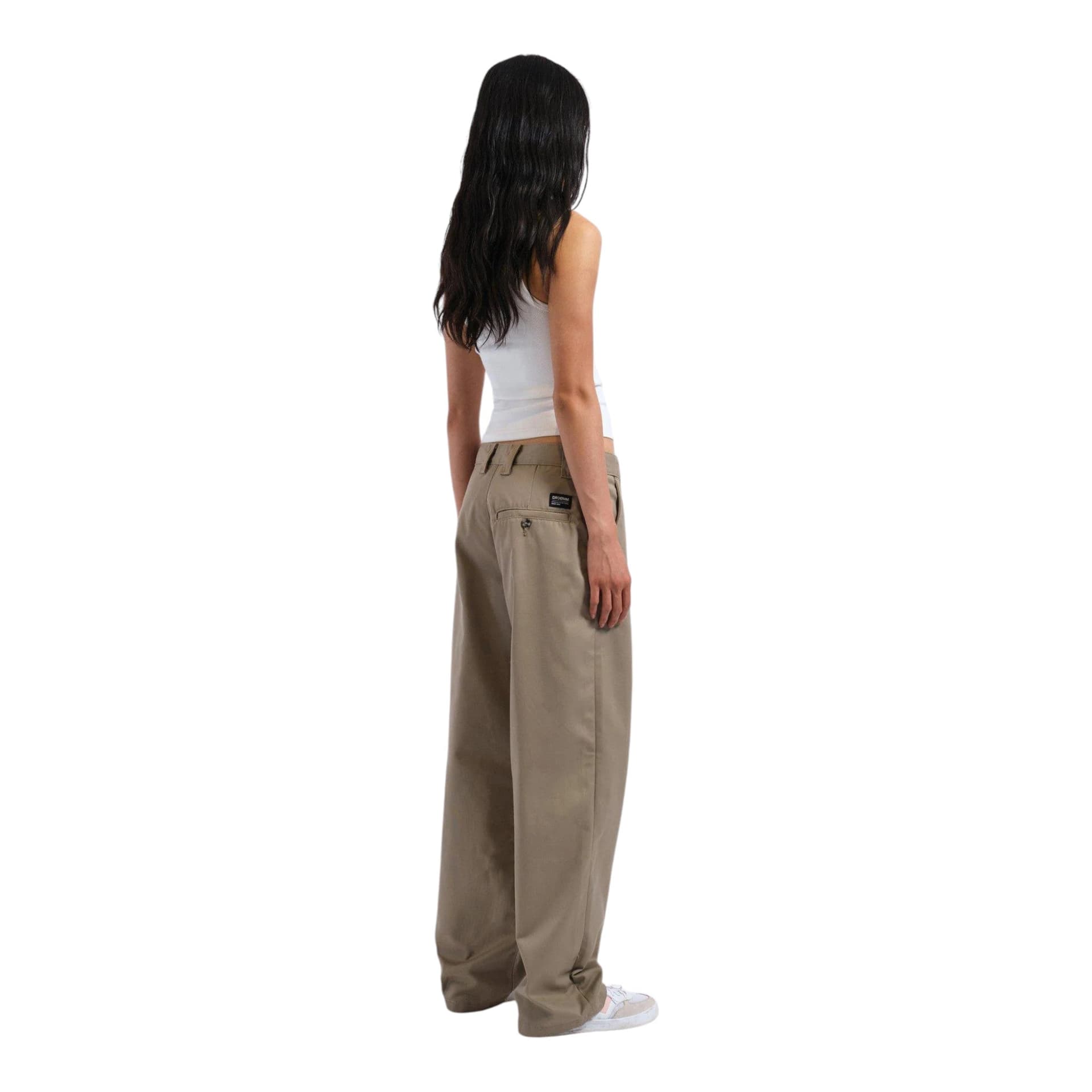 DRDENIM pantalone dr.denim hill - khaki - 5