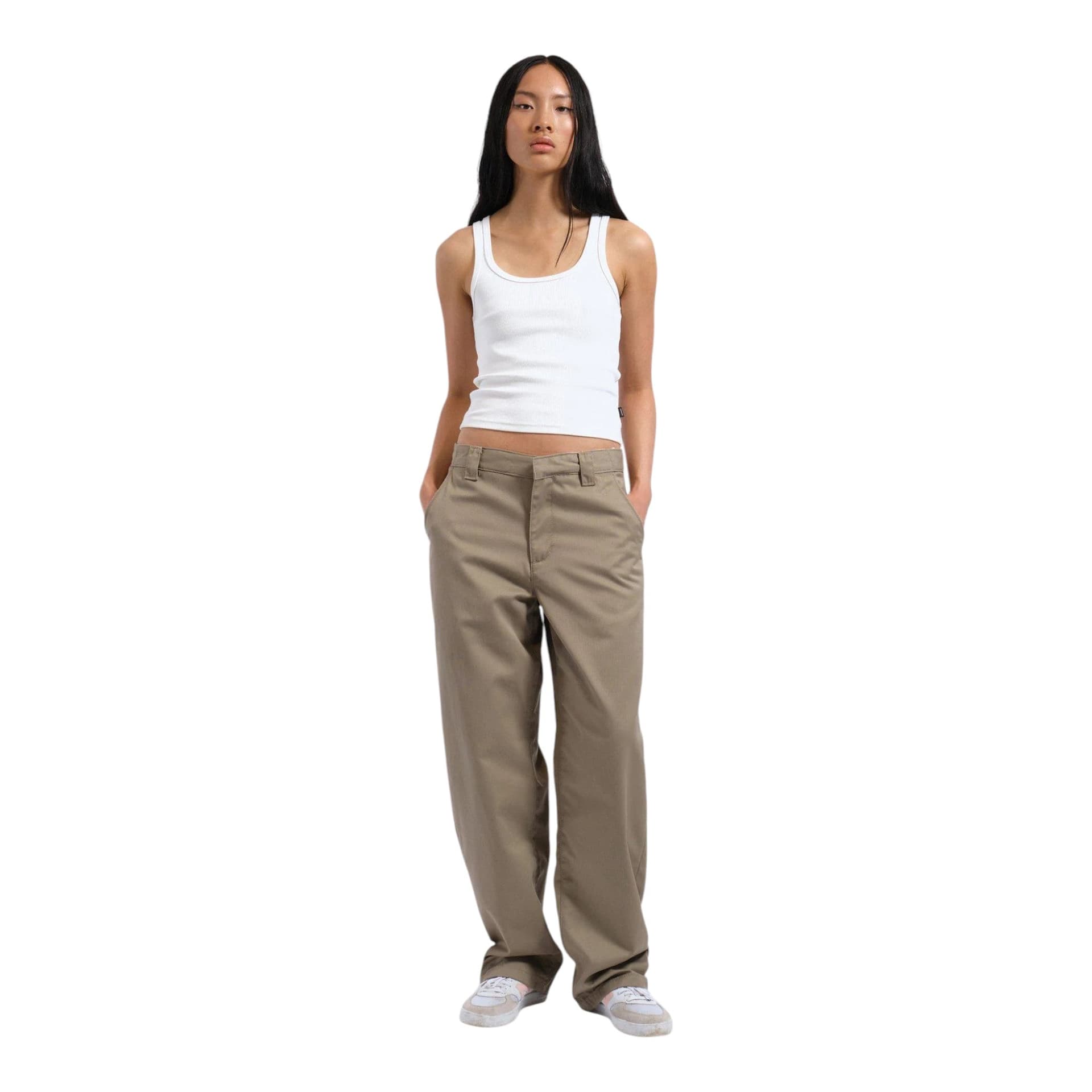DRDENIM pantalone dr.denim hill - khaki - 8