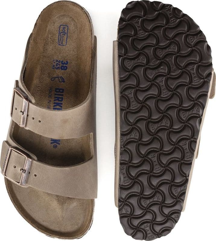 BIRKENSTOCK sandali unisex birkenstock arizona - tabacco brown - 9