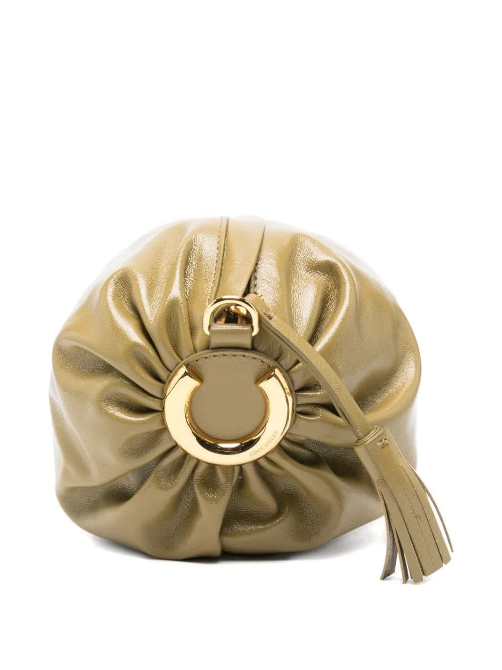 COCCINELLE Coccinelle - Borsa a Tracolla Roll Nera e Verde da Donna - 4