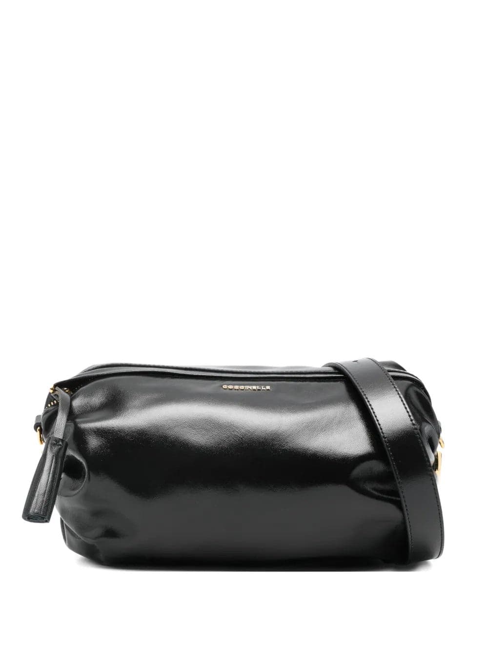 COCCINELLE Coccinelle - Borsa a Tracolla Roll Nera e Verde da Donna - 6