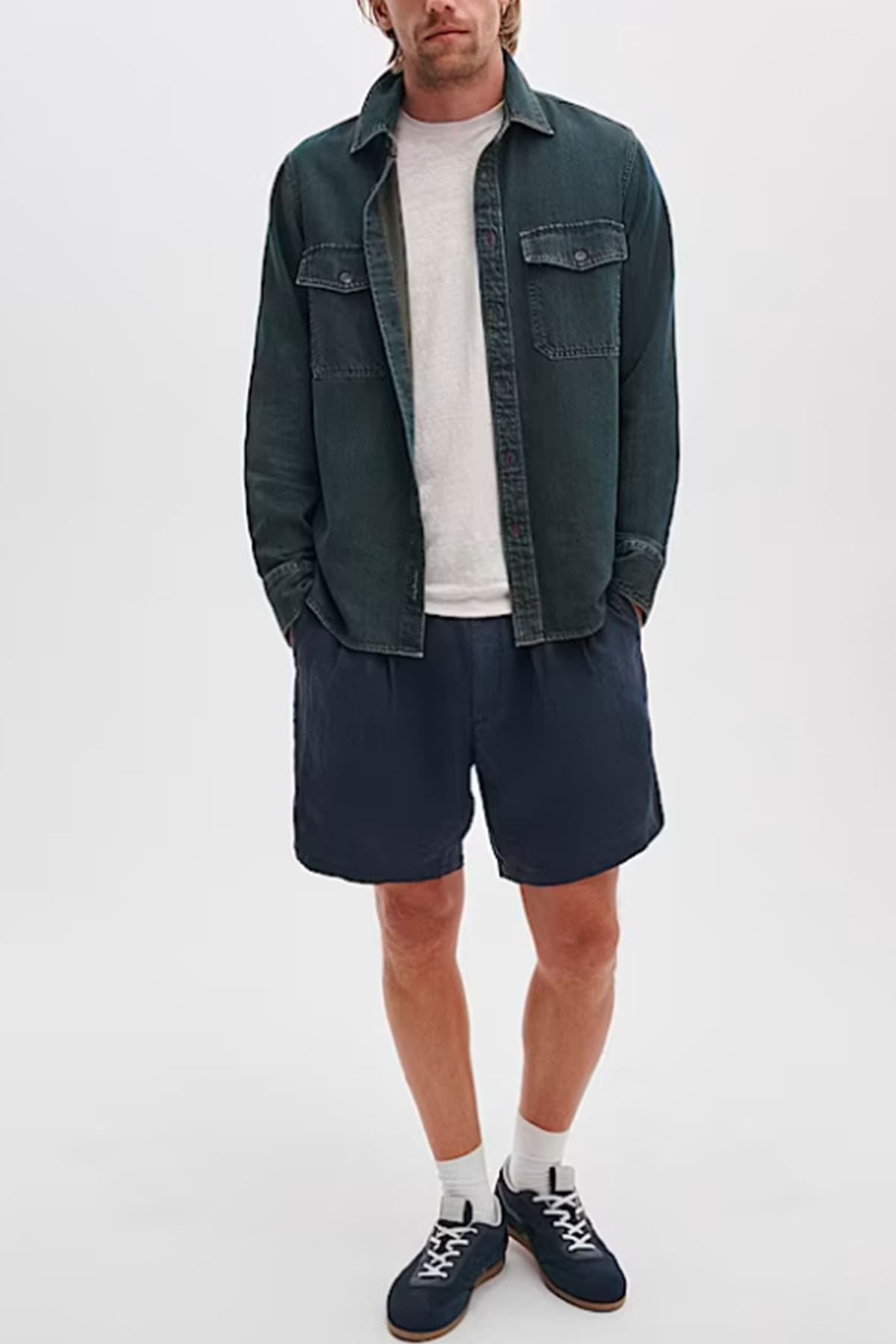Rag &amp; Bone  Pantaloncini Navy - 2