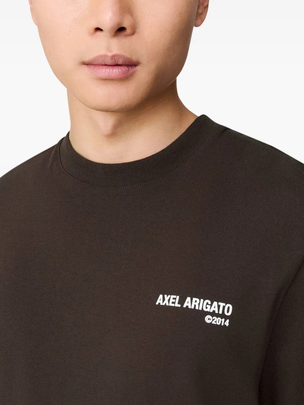 AXEL ARIGATO Axel Arigato - T-Shirt Marrone da Uomo - 5