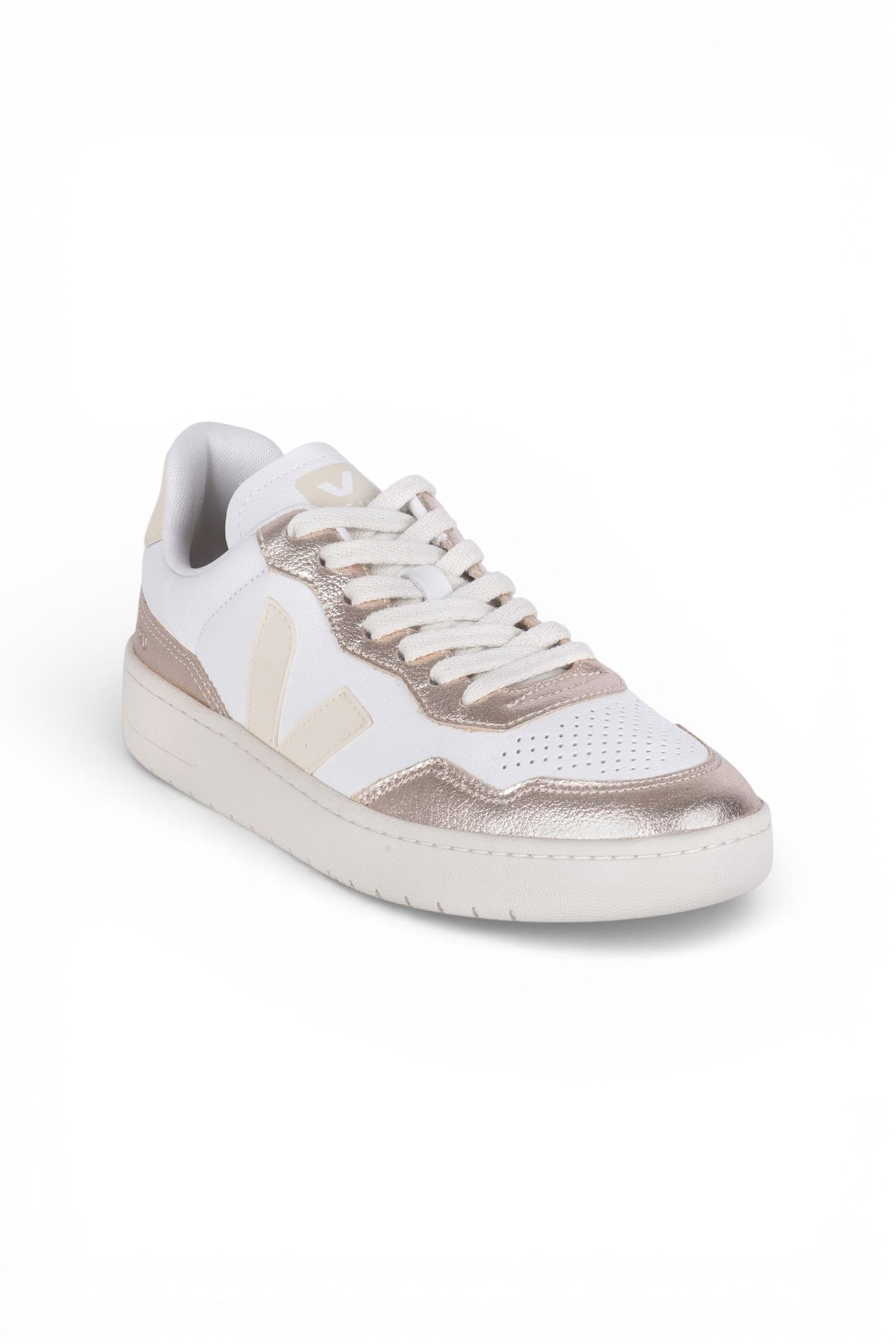VEJA Veja - Sneakers - 471073 - Bianco/Oro - 3