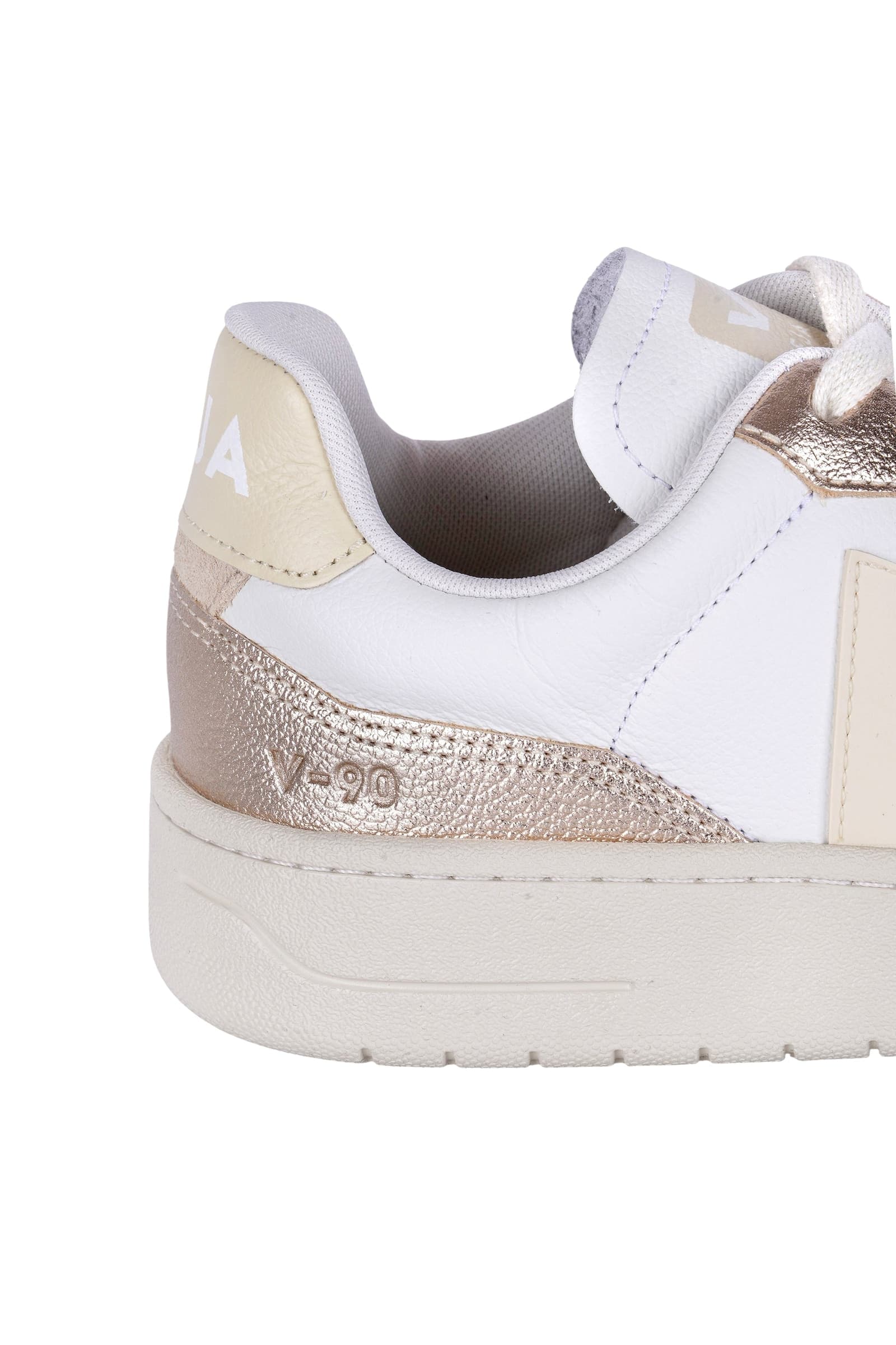 VEJA Veja - Sneakers - 471073 - Bianco/Oro - 7