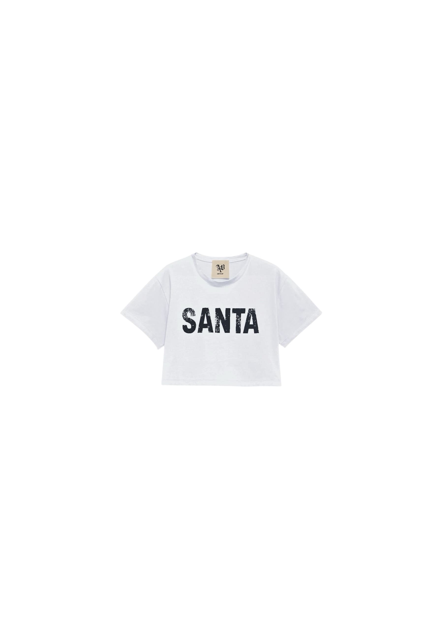 ANIYE BY Crop top Donna  scritta Santa - 3