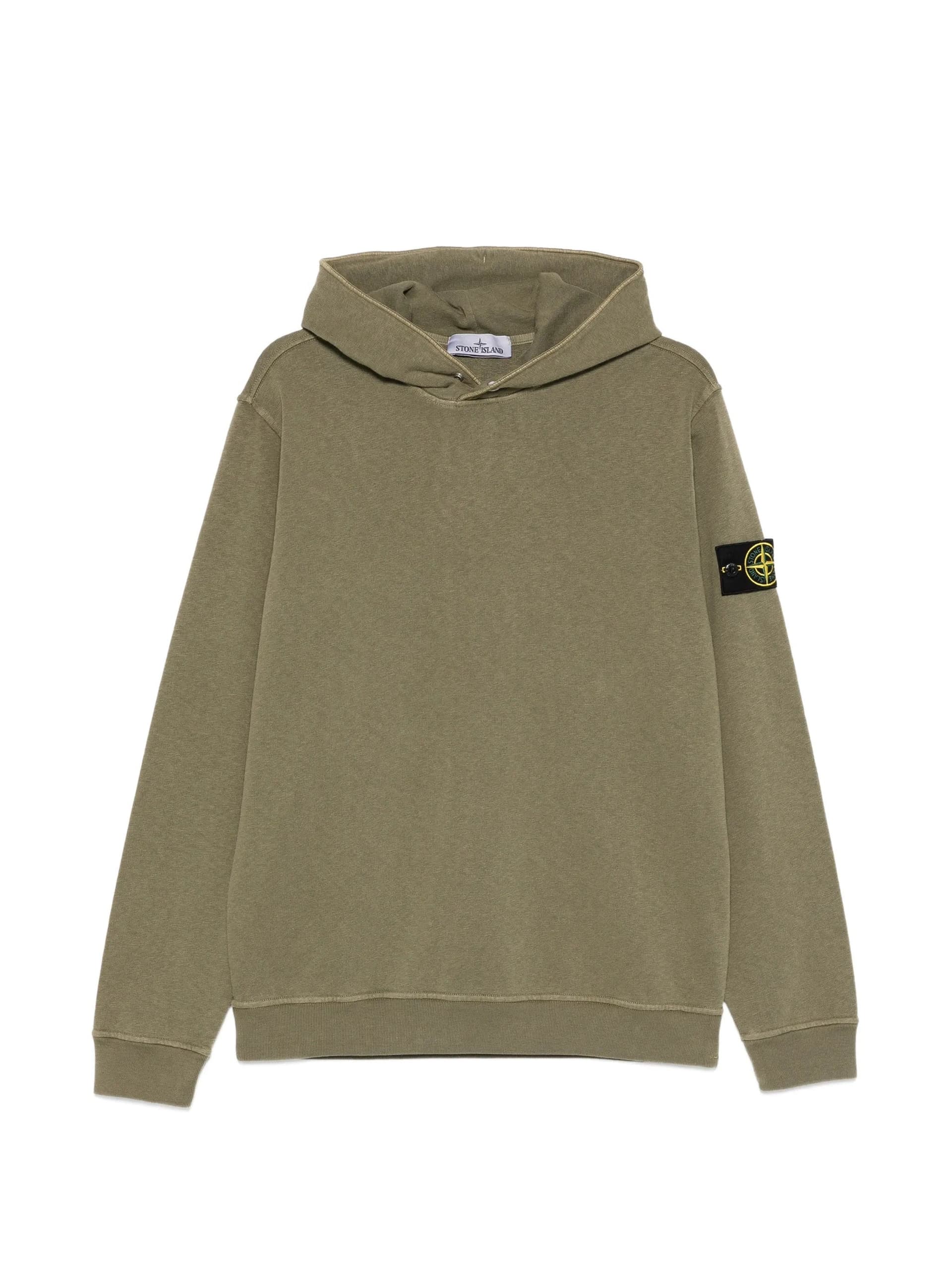 STONE ISLAND Stone Island - Maglia Grigia e Verde da Uomo - 1