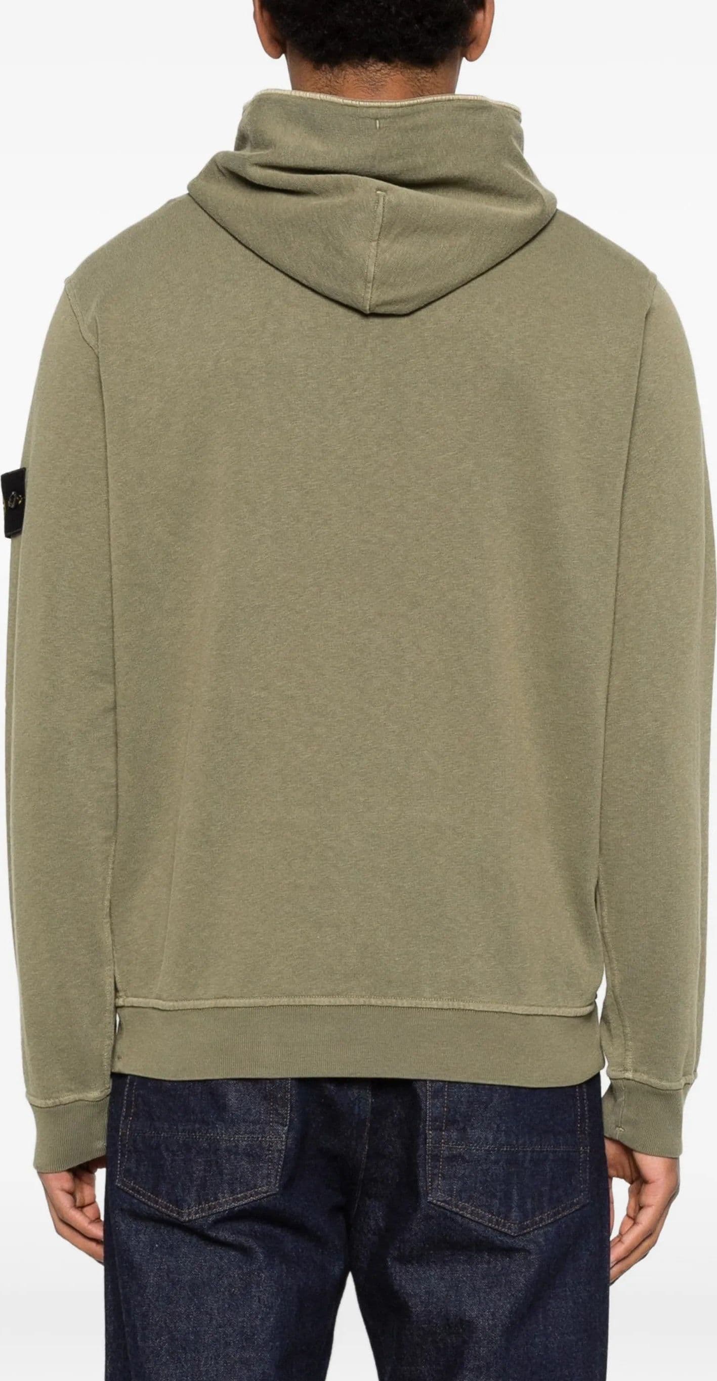 STONE ISLAND Stone Island - Maglia Grigia e Verde da Uomo - 3