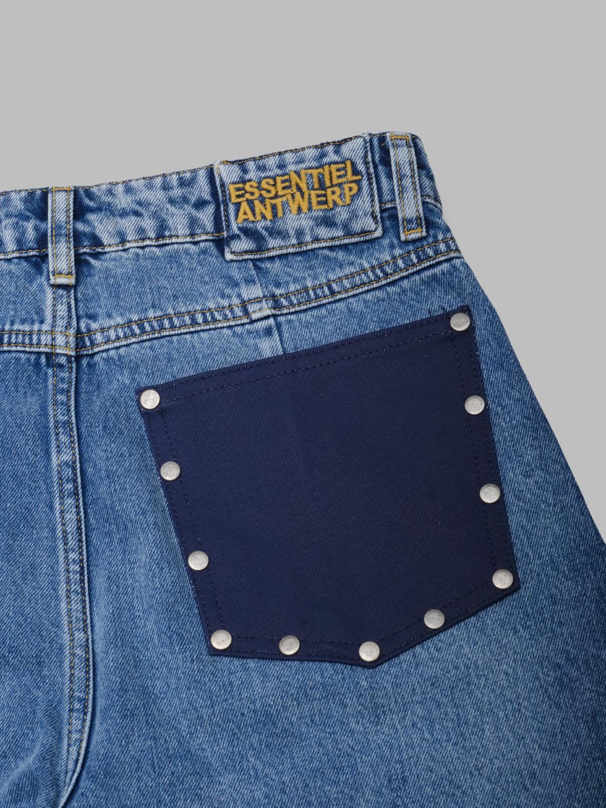 ESSENTIEL ANTWERP jubileum barrel leg jeans - 4