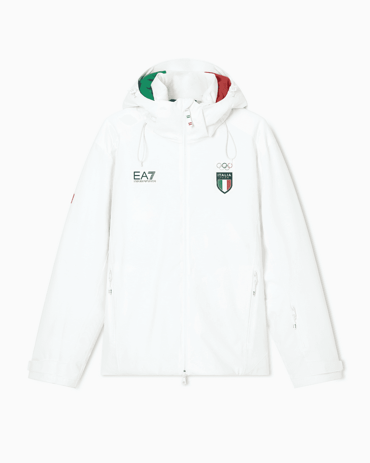 EA7 giacca uomo bianco - 6