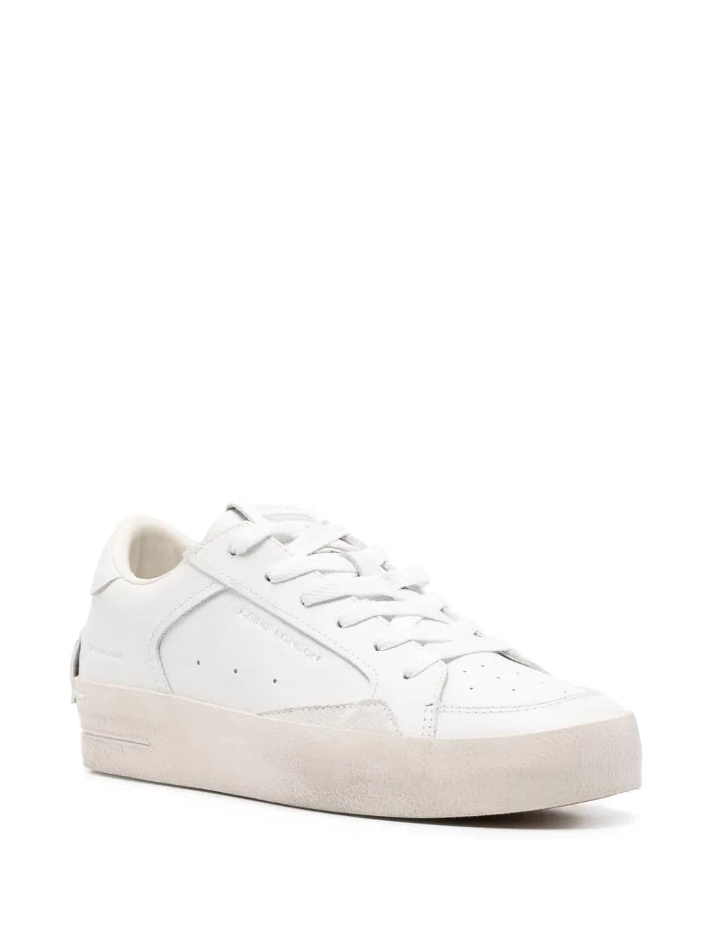 Crime London  - Sneakers SK8 Deluxe Bianche da Donna - 2