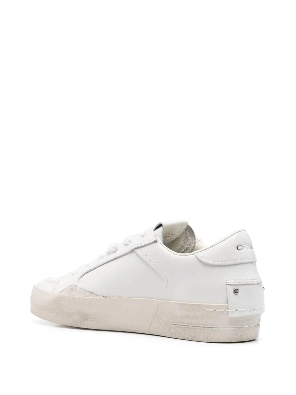 Crime London  - Sneakers SK8 Deluxe Bianche da Donna - 3