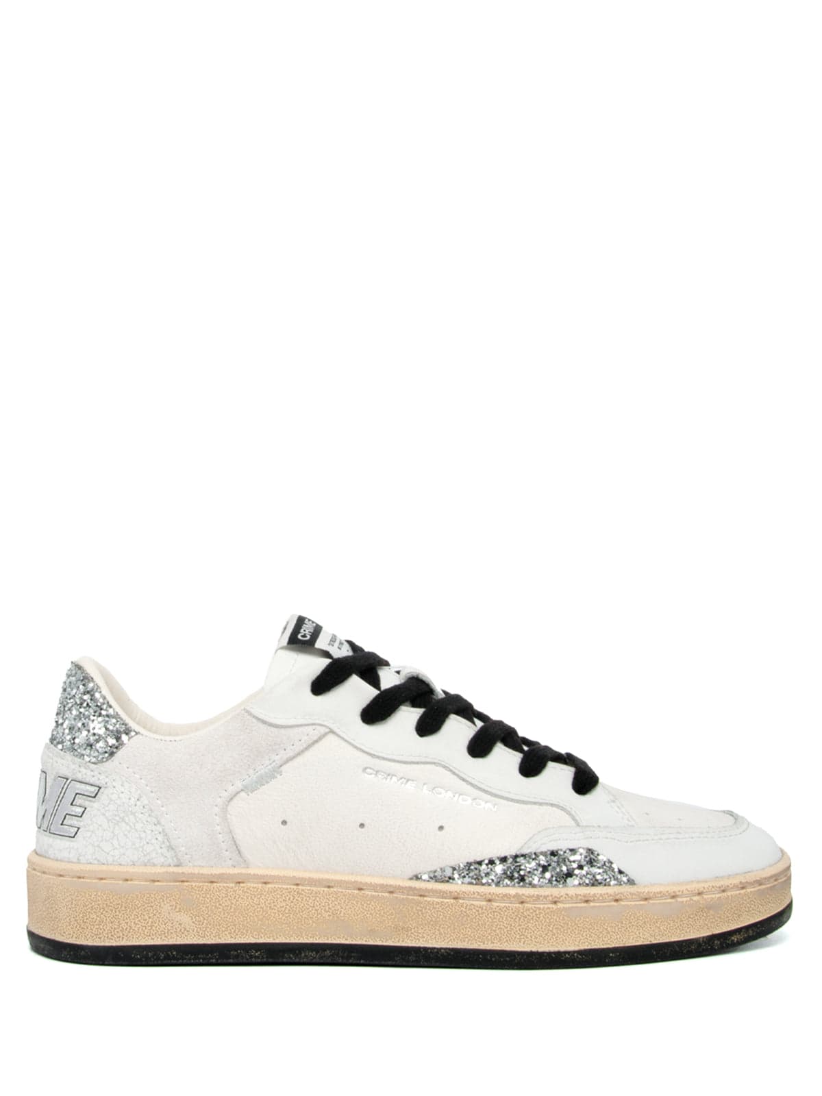 Crime London  - Sneakers Bianche da Donna - 5