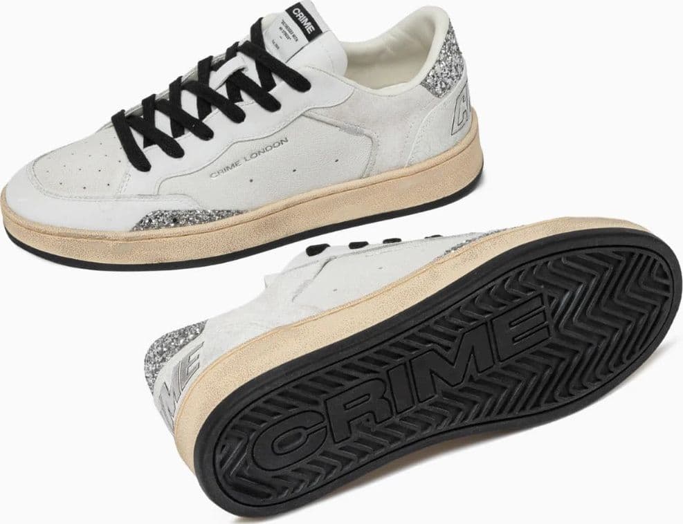 Crime London  - Sneakers Bianche da Donna - 3
