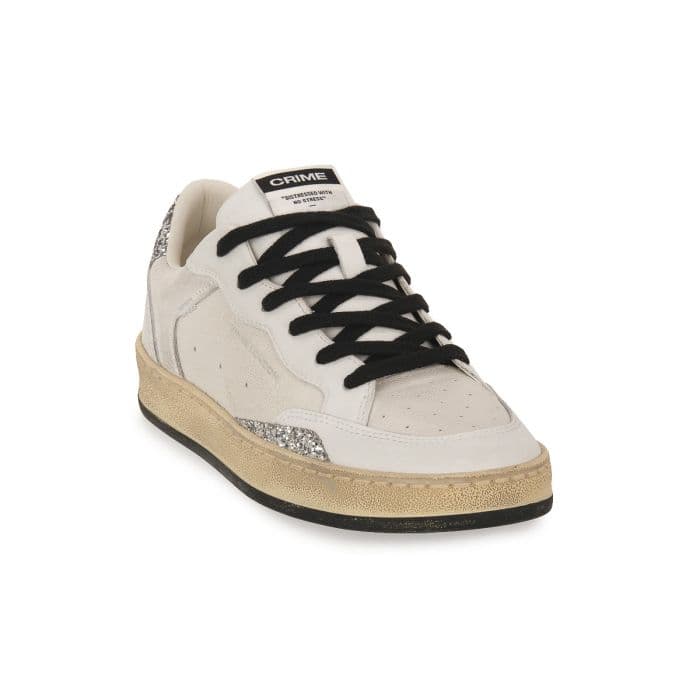 Crime London  - Sneakers Bianche da Donna - 4