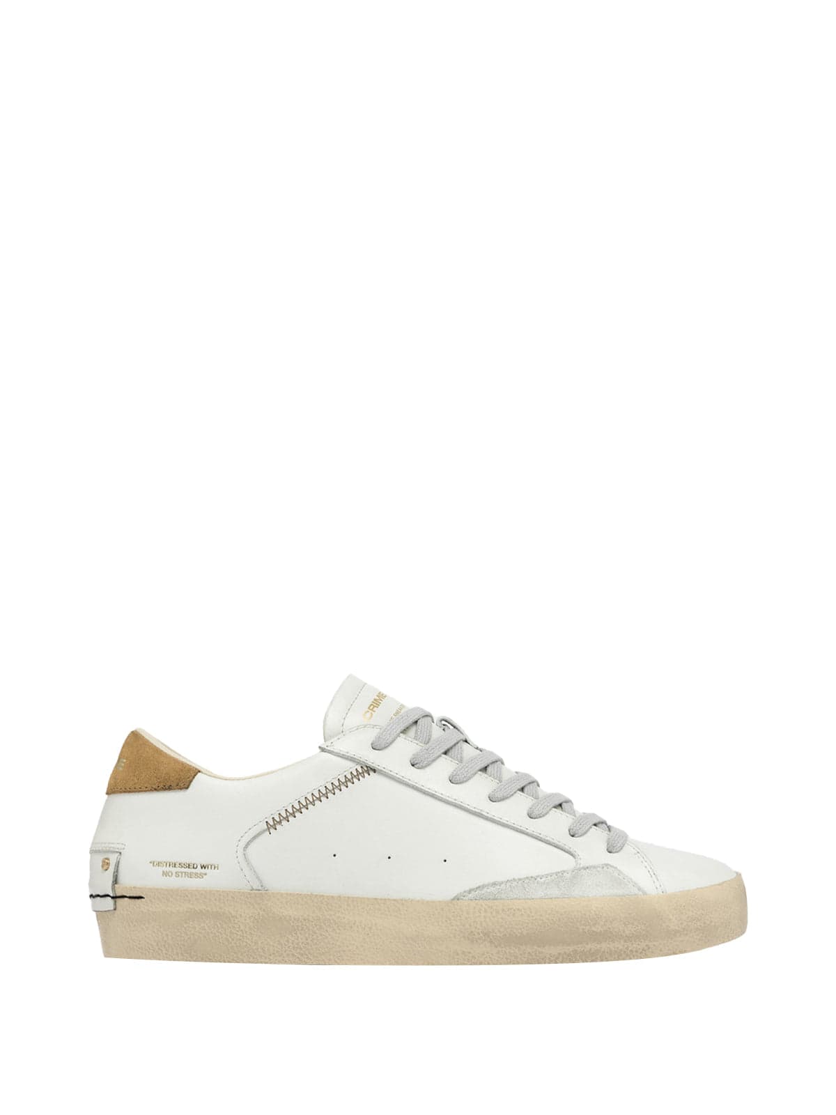 Crime London  - Sneakers Bianche da Uomo - 5